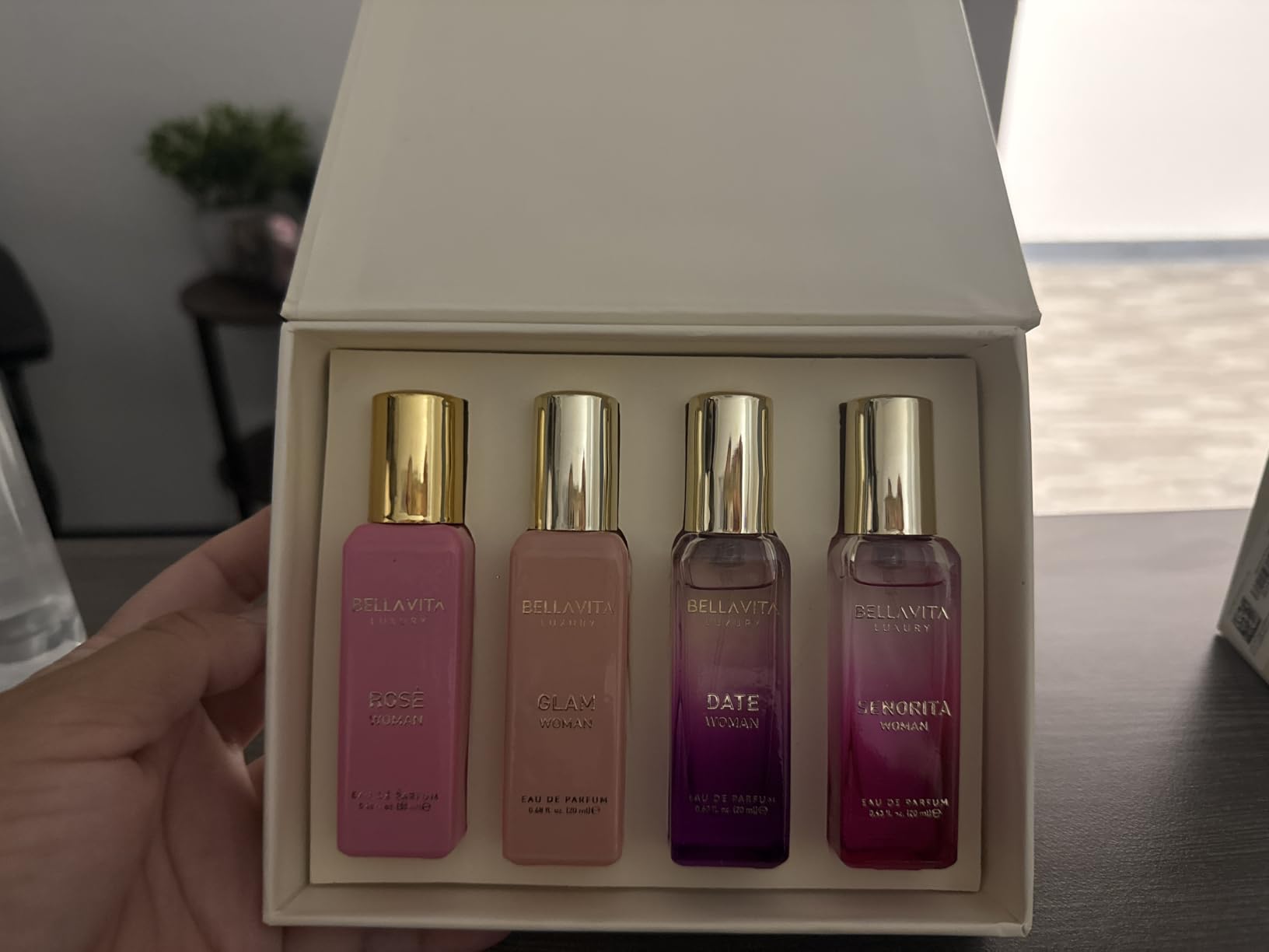 Bellavita Luxury Women's Perfume Gift Set with Rose, Senorita, Date, and Glam | 80ml | Perfume for Women | Pink Pepper, Yuzu and Floral Peach | Long Lasting Fragrance customer photo 2