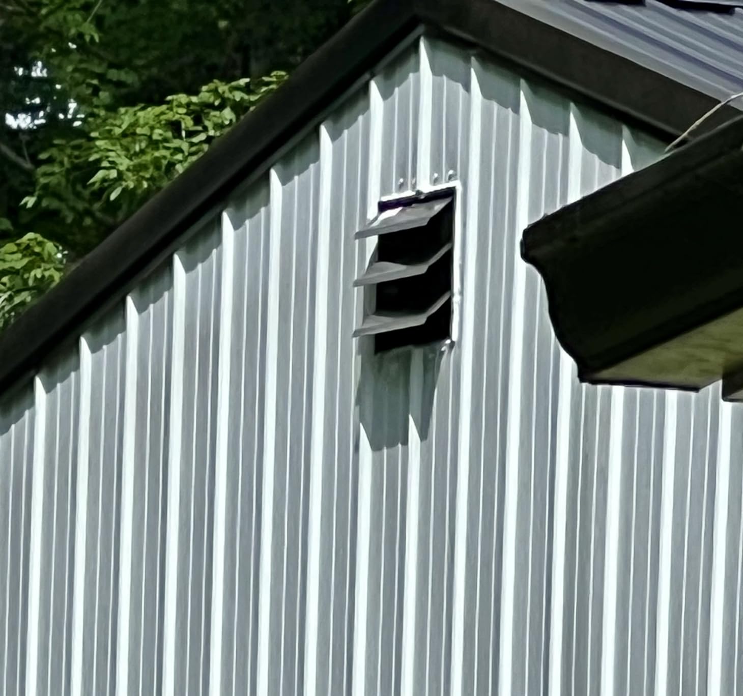 VENTISOL 14 Inch Shutter Exhaust Fan Wall Mounted, Aluminum Blades, with 1.65 Meters Power Cord Kit, Max.1950CFM, Ventilation Fan for Garage,Greenhouse,Attic,Shed,Shop-Black customer photo 2