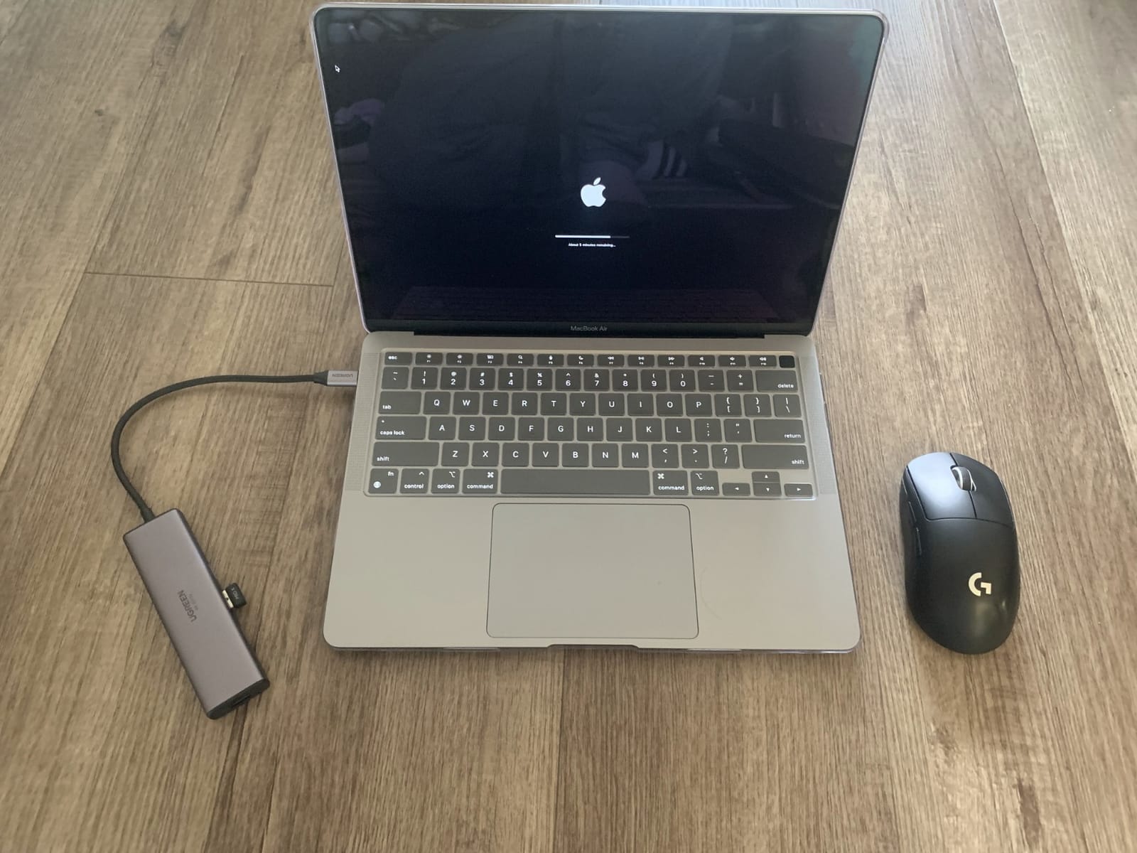 UGREEN Revodok 7 in 1 USB C Hub Gigabit Ethernet Adapter 4K@60Hz HDMI customer photo 1