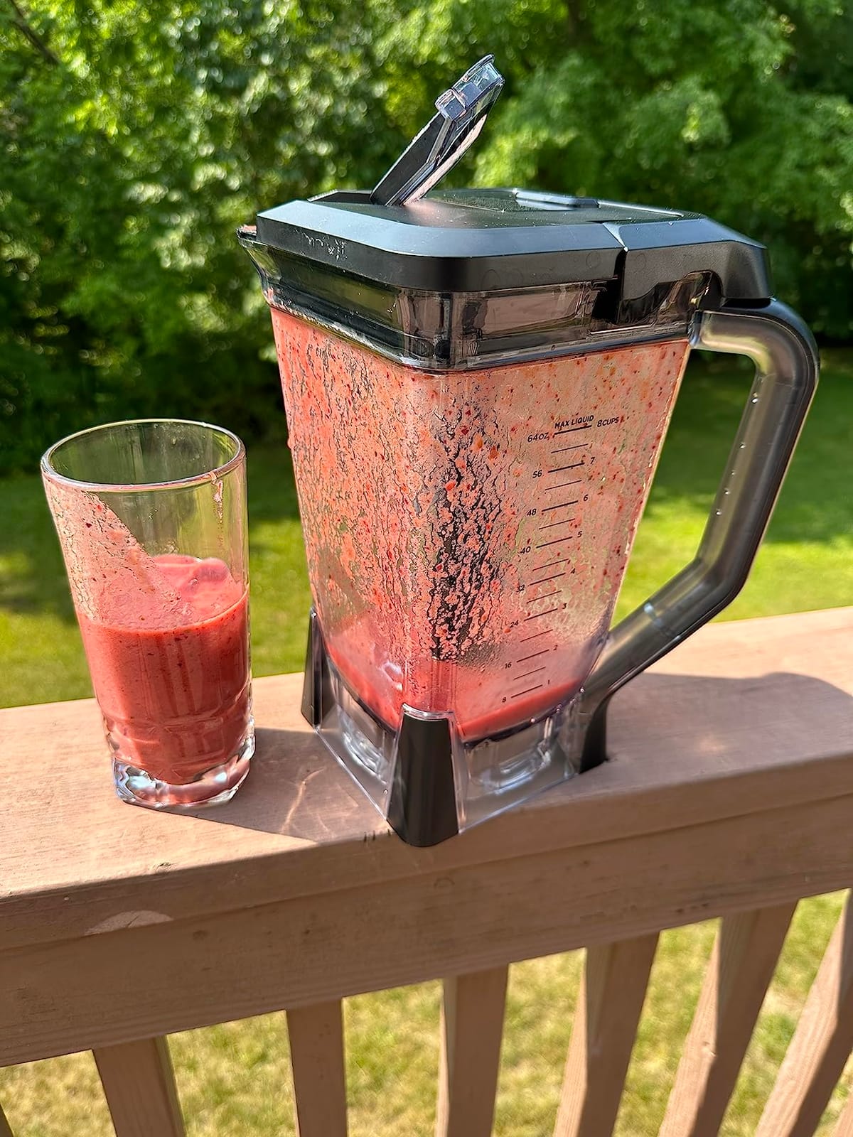 Ninja Blender for Smoothies & Shakes, 1000W, 72oz Pitcher, Black, NJ601AMZ customer photo 2