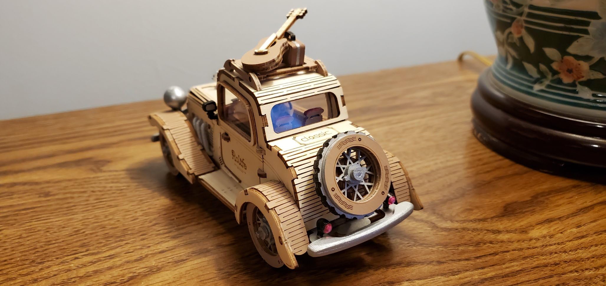 ROBOTIME 3D Puzzle for Adults Wooden Craft Kits for Teens DIY Construction Model Kit with LED Light to Build Educational Big Ben Set Toys Birthday Gifts customer photo 1
