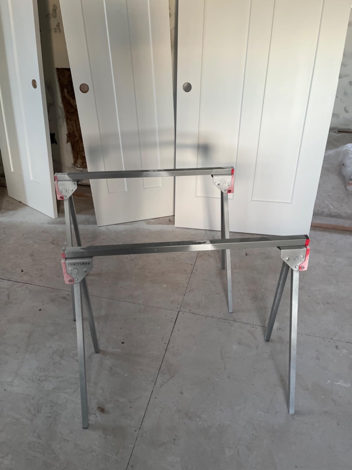 CRAFTSMAN Metal Sawhorse, Folding (CMST11154) customer photo 2