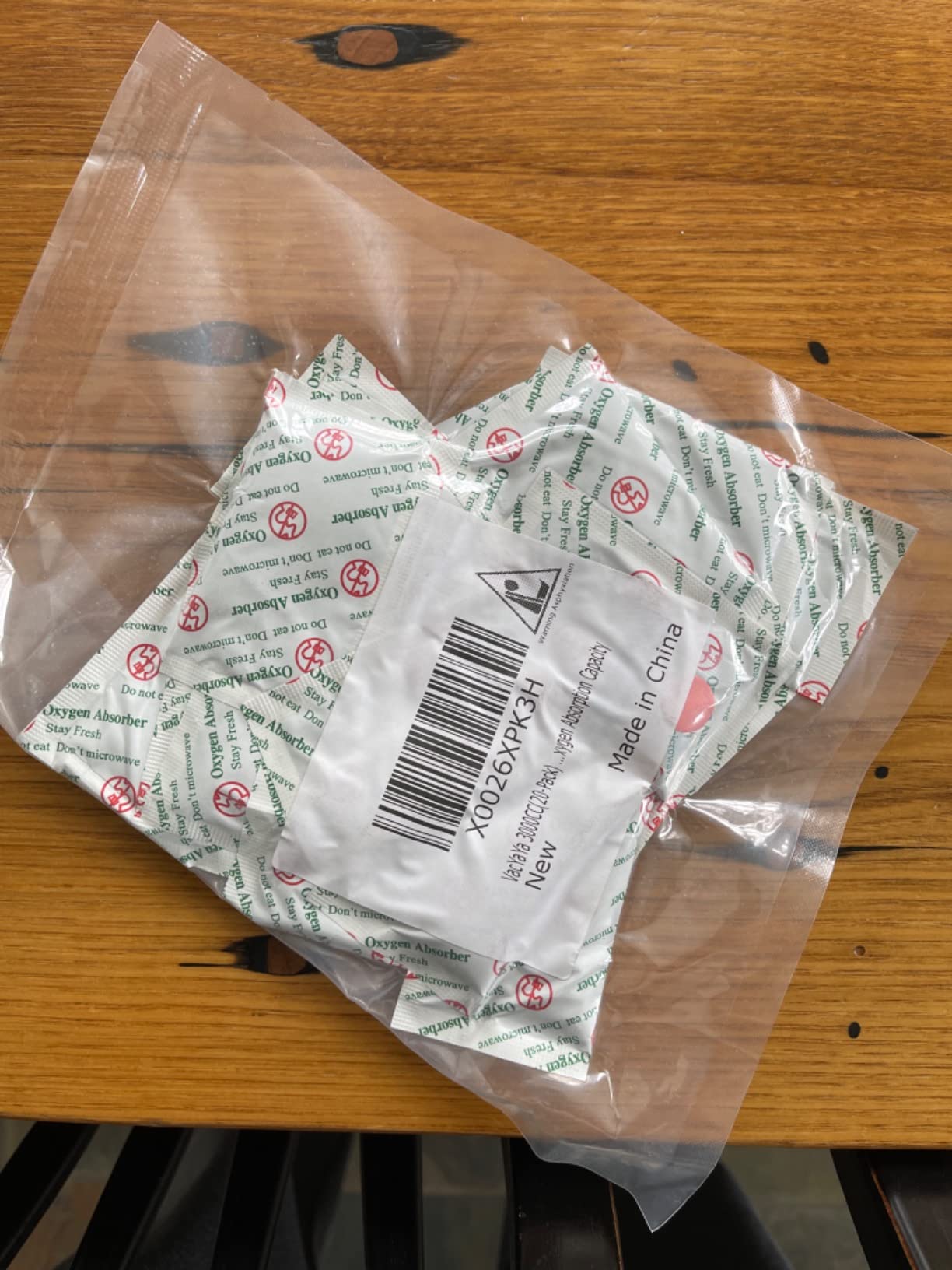 Wallaby 2500cc Oxygen Absorbers for Mylar Food Storage, Max Absorbing customer photo 2