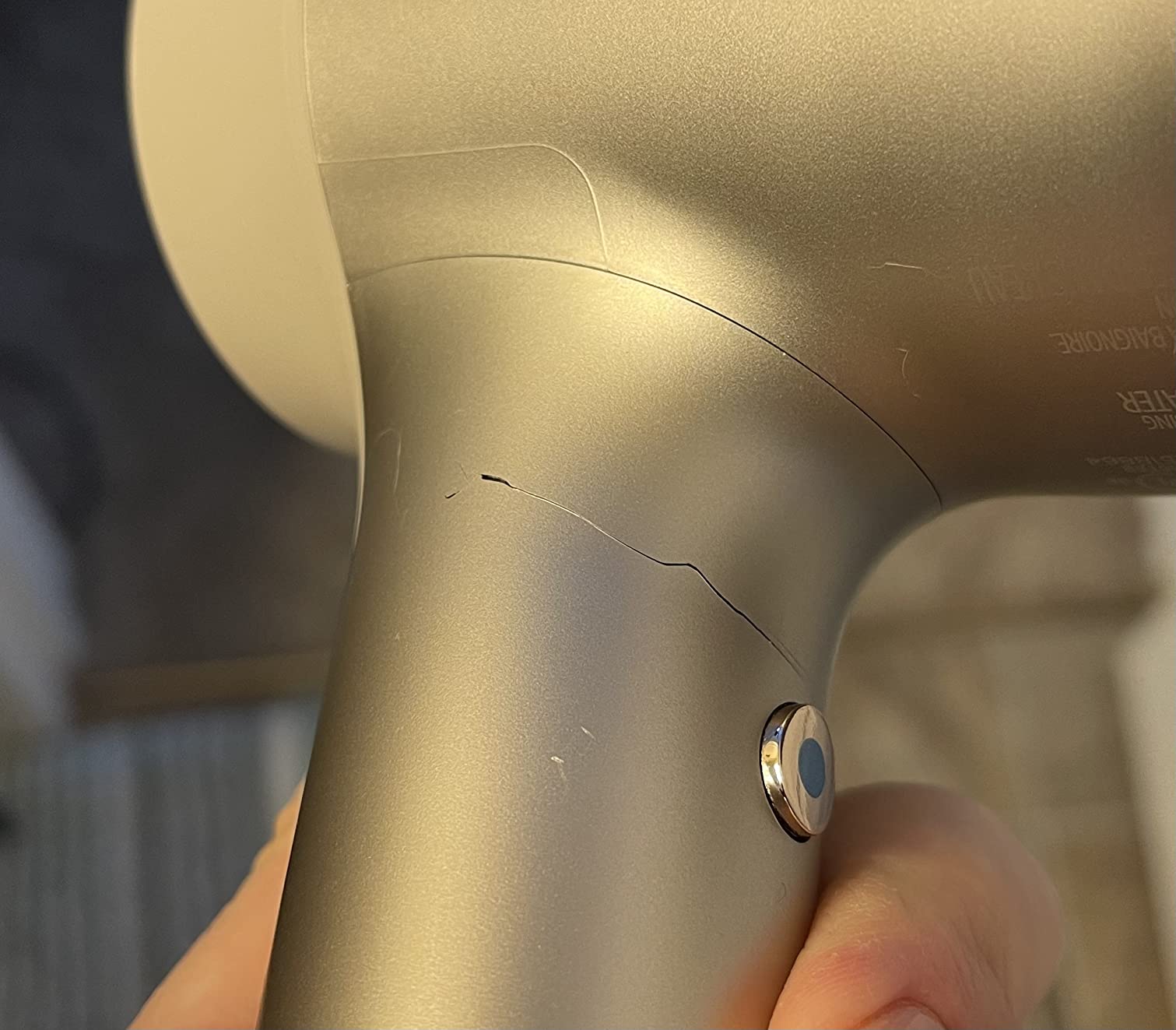 Shark HD120BRN Blow Dryer HyperAIR Fast-Drying with IQ 2-in-1 Concentrator, Styling Brush, and Curl-Defining Deep Diffuser Attachments, Ionic, No Heat Damage, for All Hair Types, Stone customer photo 2