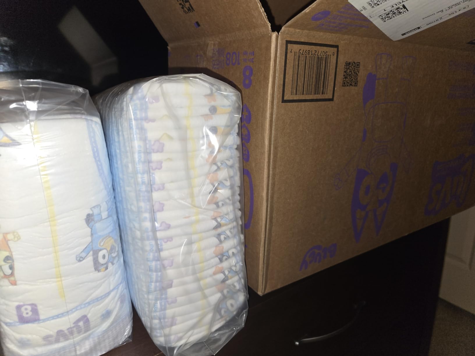 Luvs Size 3 Baby Diapers, Platinum Protection Bluey Diapers for Day & Night,Size 3 (16-28 lbs), 234 Count customer photo 1