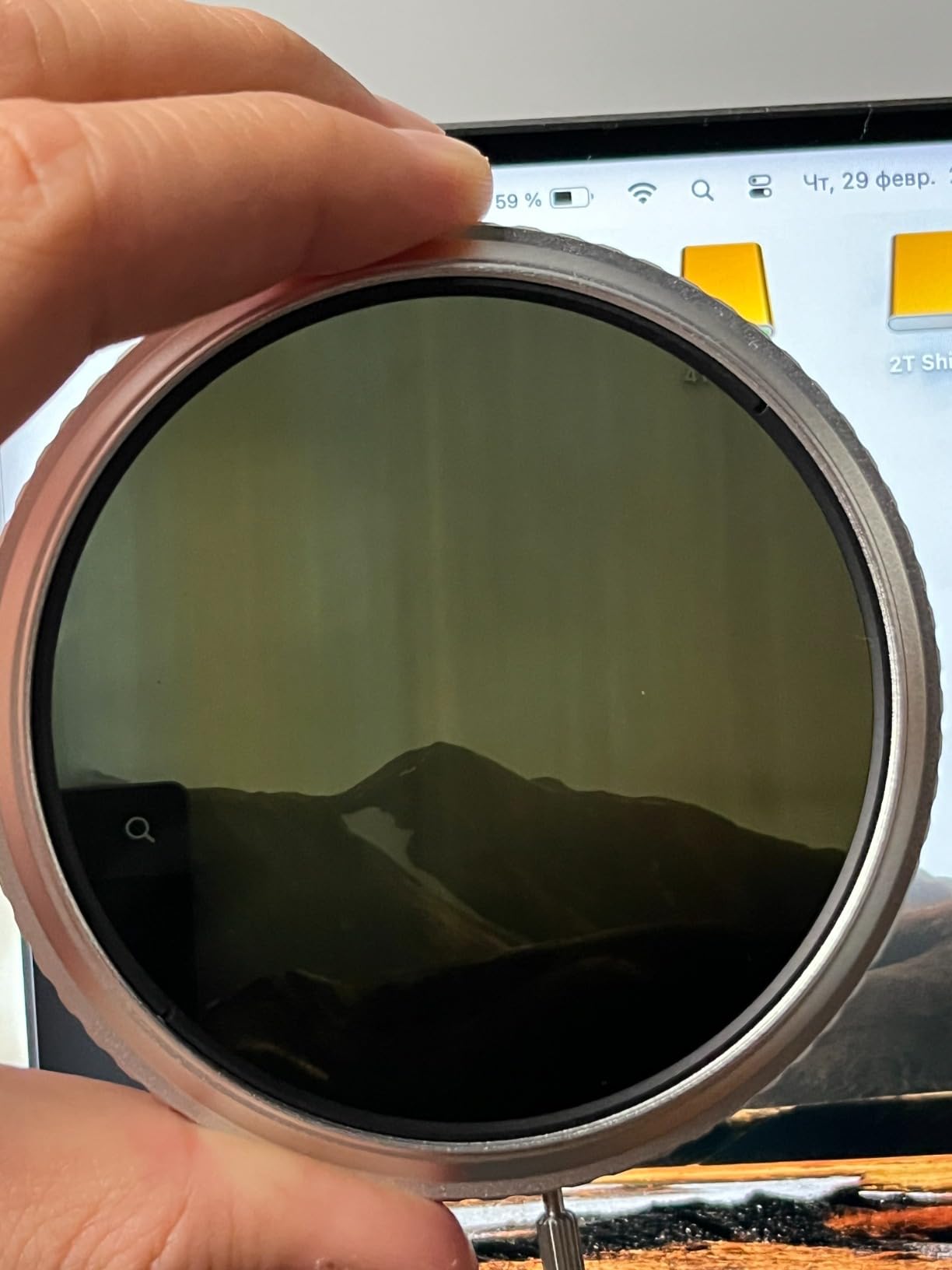 NiSi Swift True Color ND-Vario Variable ND Filter, 1-5 Stops ND2-ND32, 82mm customer photo 1