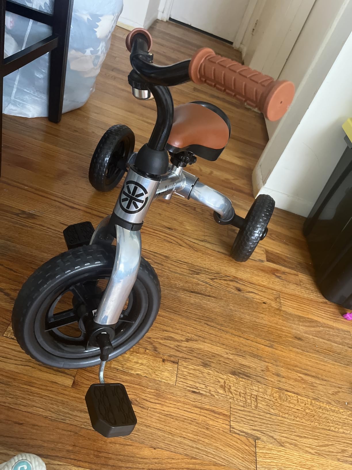 XPIY Tricycle for Toddlers 2-5 Years, 3 in 1 Folding Bike with Pedal & Seat customer photo 1