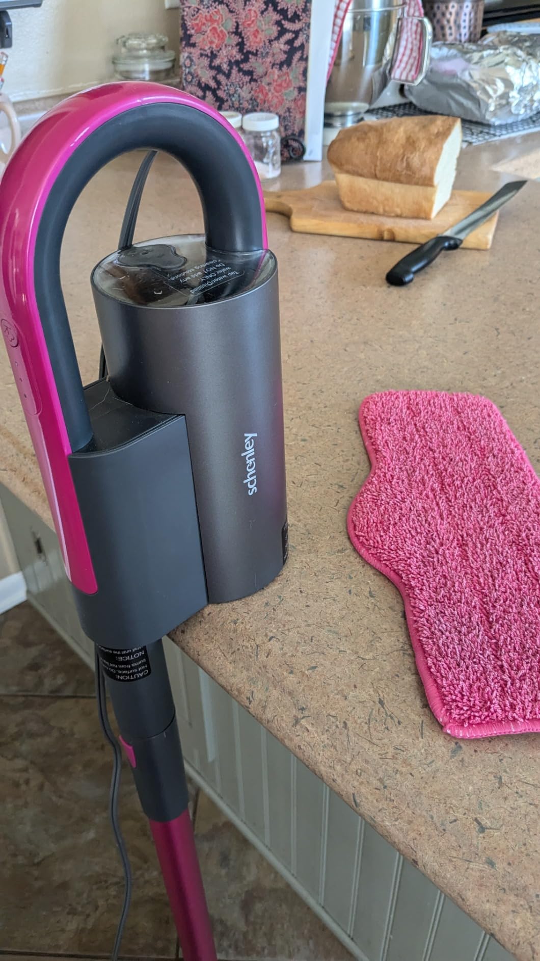 Schenley Steam Mop Cleaner, Detachable Handheld Steamer for Home Cleaning customer photo 1
