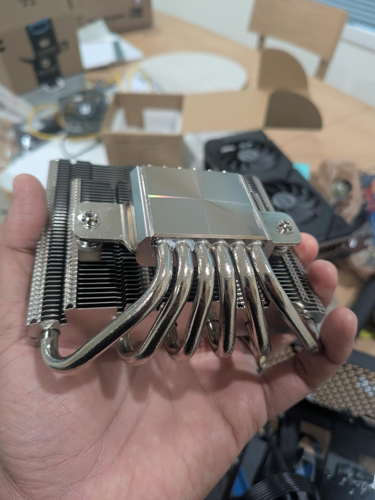 Thermalright AXP120-X67 Low Profile CPU Air Cooler with Quite 120mm TL-C12015 PWM Fan, 6 Heat Pipes, 67mm Height, for AMD AM4/Intel LGA 1700/1150/1151/1155/1851/1200/2011/2066 customer photo 2
