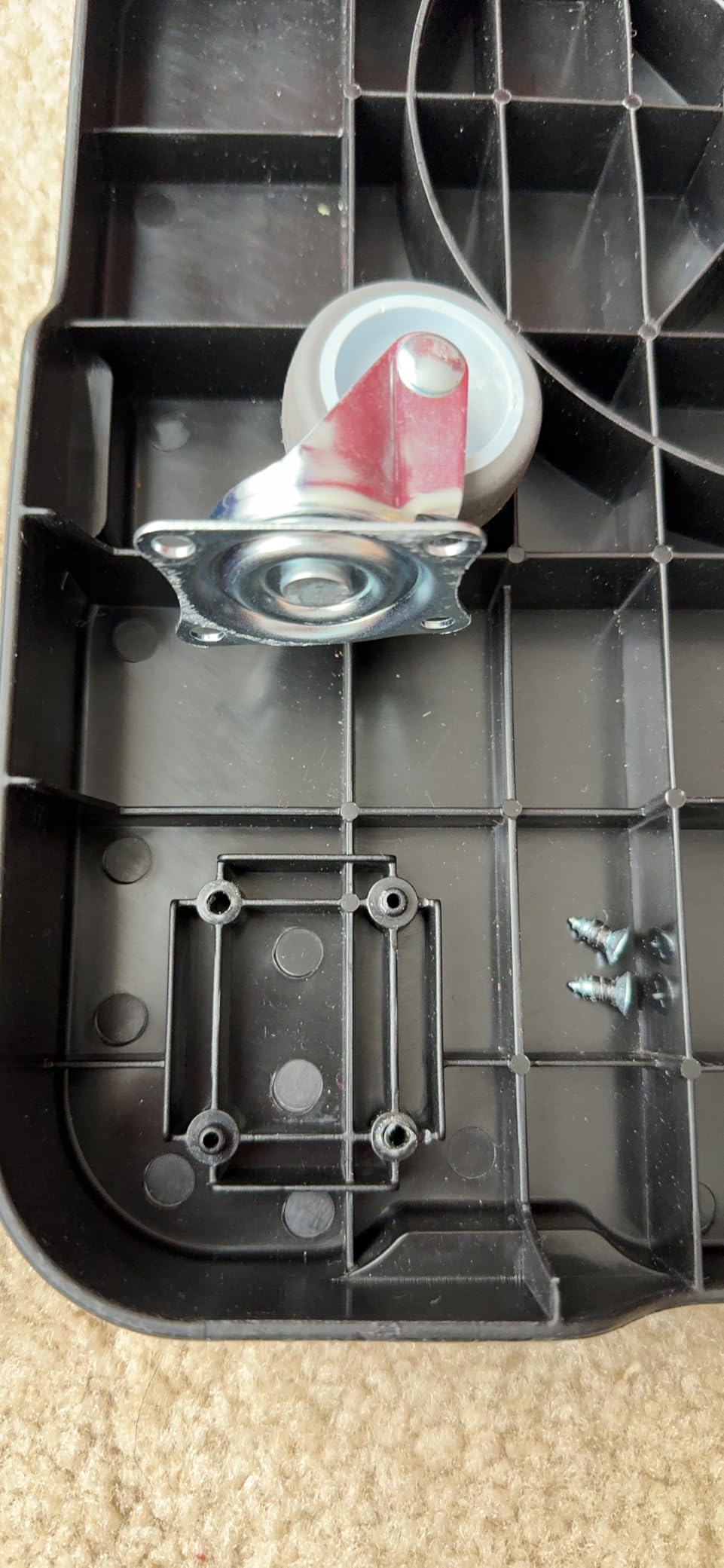 Furniture Dolly, 2 Pack Moving Dolly Connectable, 15.63 x 10.23 inch, 500 Lbs Capacity, Furniture Movers 4 Wheels Heavy Duty, Small Flat Dolly Cart, Portable and Light Dollies customer photo 2