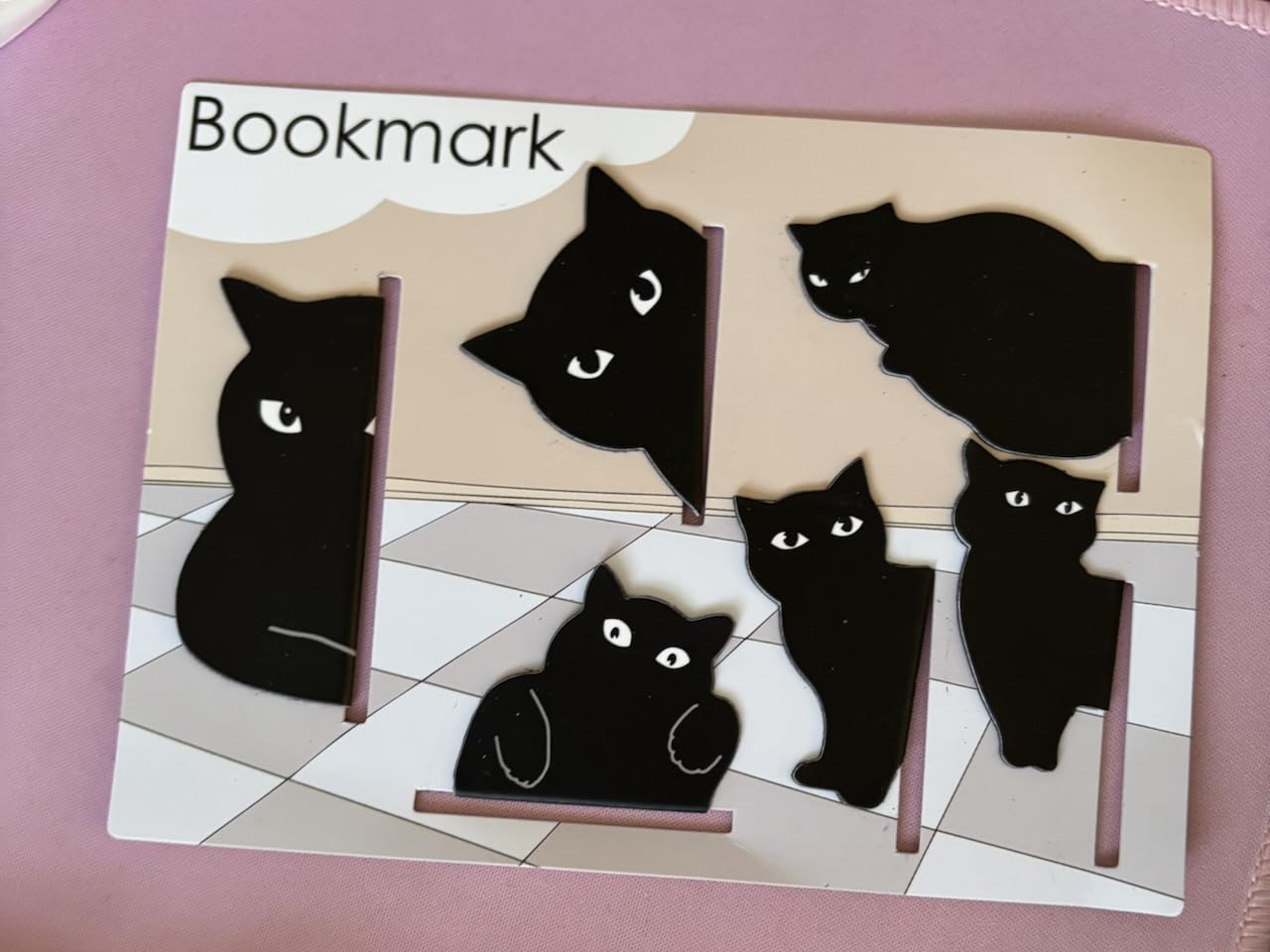 yasest Magnetic Bookmarks - 6 Pieces Assorted Cute Book Markers Clip Set for Women Teachers Students Book Lovers Reading, for School Office Home Supplies, Kawaii Cat Magnet Page Markers customer photo 2