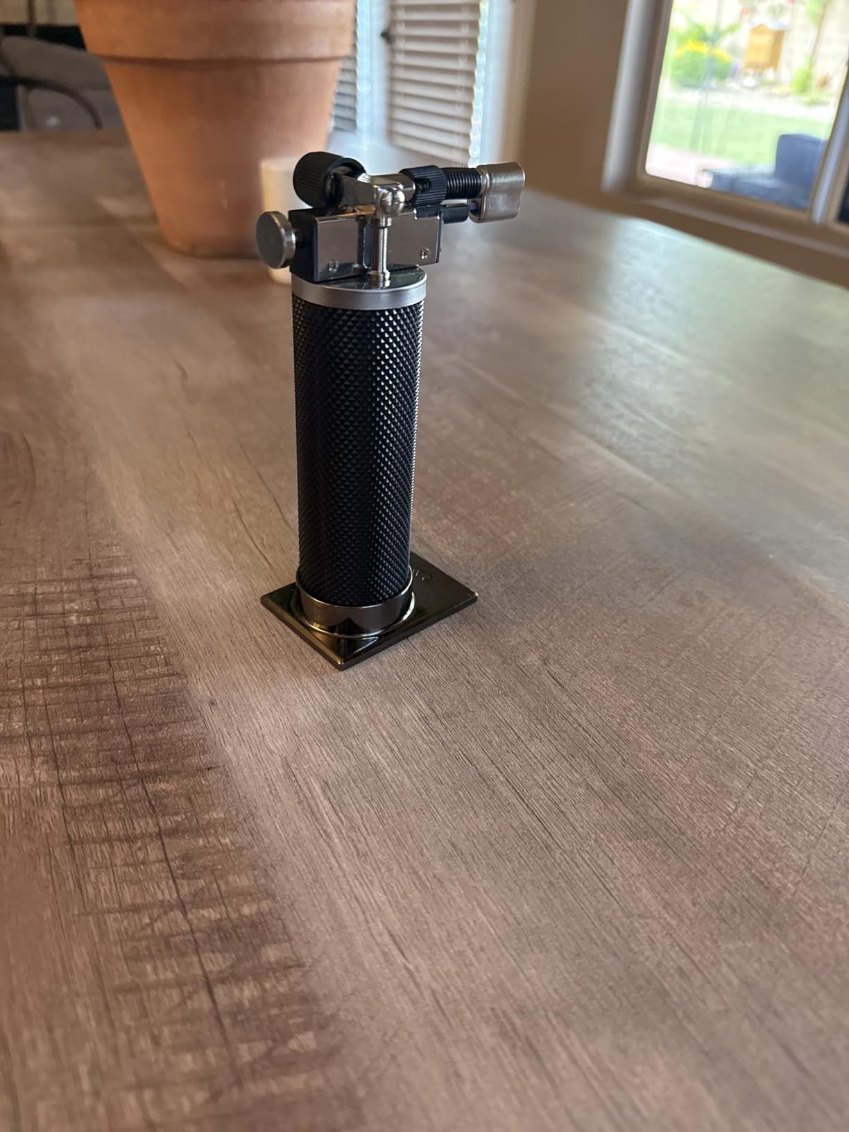 RAVS Butane Torch Lighter, DUAL Flame Mode Kitchen Torch, Refillable Cooking Torch Gun, Creme Brulee Torch Lighter, Blow Torch for Cooking, Welding, Mini Torch Soldering Torch, Butane is Not Included customer photo 1