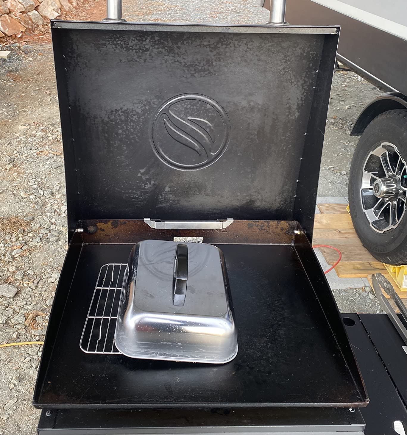 Rectangle Cheese Melting Dome, HaSteeL Stainless Steel Basting Cover for Flat Top Griddle BBQ Steaming Grilling Cooking Indoor & Outdoor, Large 13In & Small 9.3In, Heavy Duty & Dishwasher Safe(2 Pcs) customer photo 2