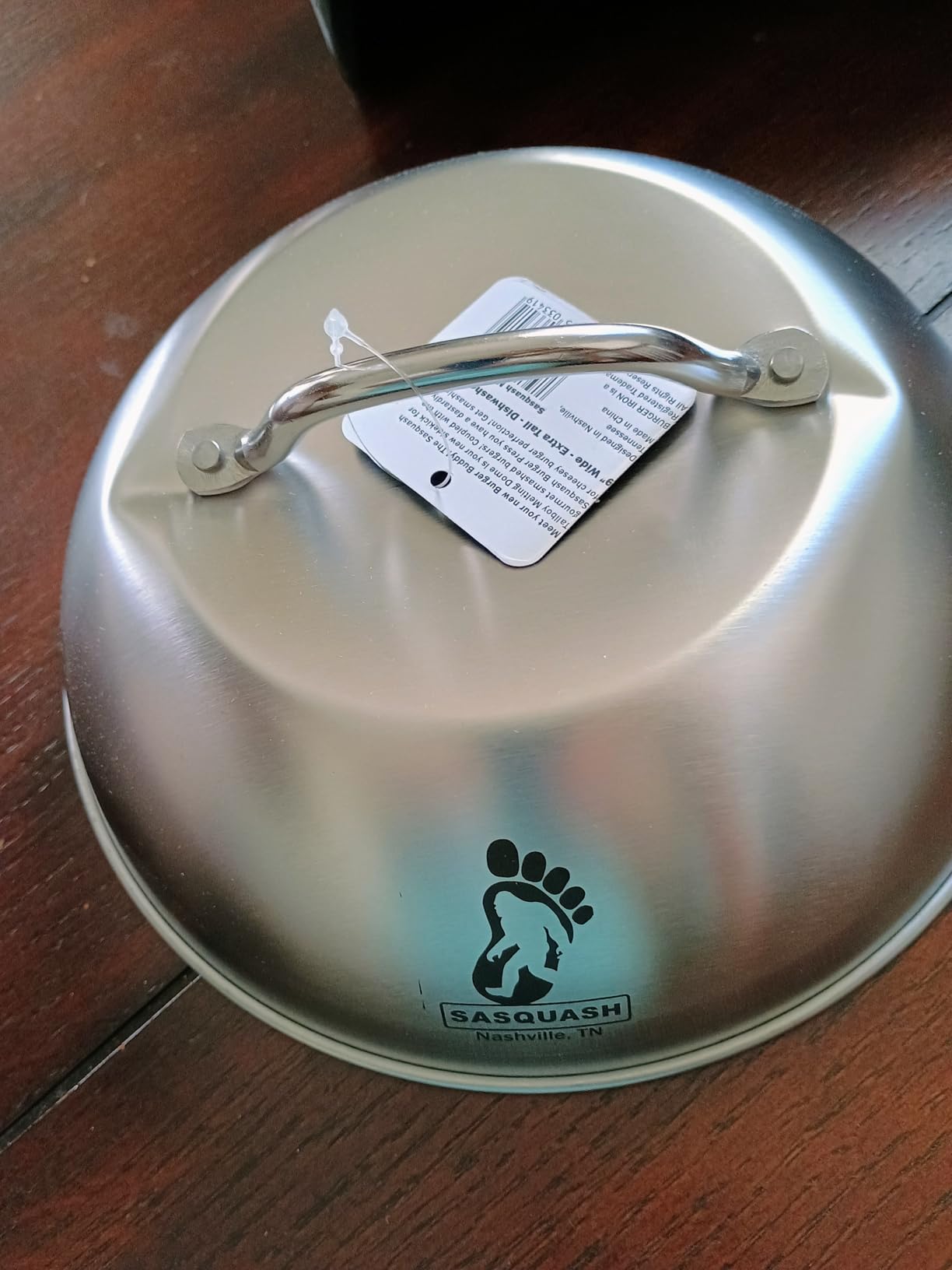 Sasquash Melting Dome For Griddle, Stainless Steel Basting Cover, 9 inch customer photo 2
