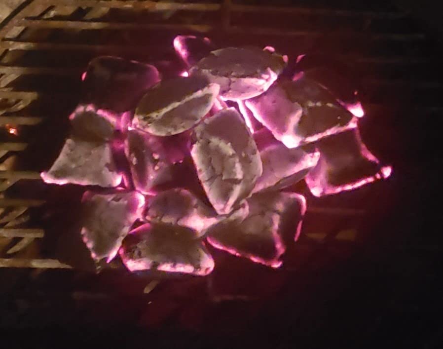 Billy Buckskin Oak & Applewood Charcoal Briquettes for Grilling, 6.5 Lb customer photo 1
