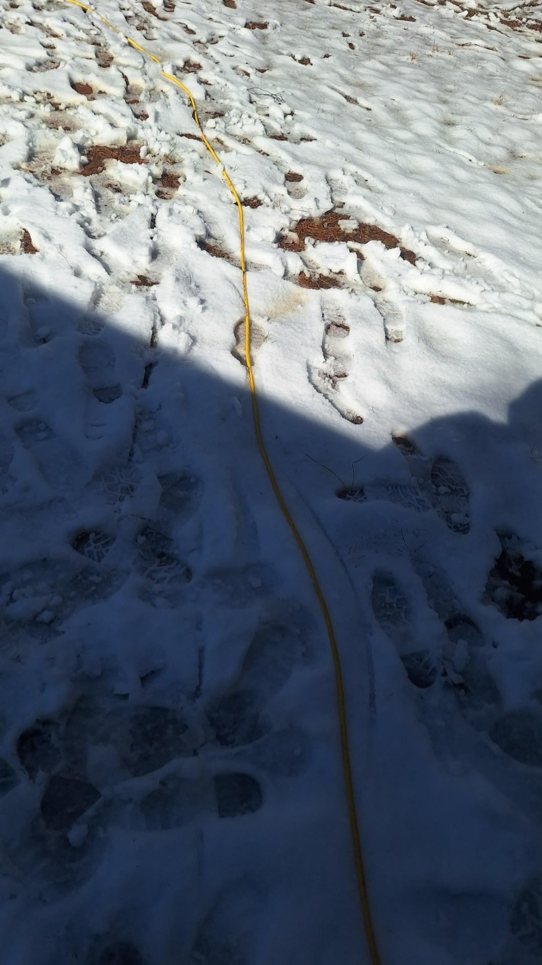 POWGRN 50 ft 12/3 Outdoor Extension Cord Waterproof Heavy Duty with Lighted Indicator End 12 Gauge 3 Prong, Flexible Cold-Resistant Long Power Cord Outside, 15Amp 1875W SJTW Yellow ETL Listed customer photo 2