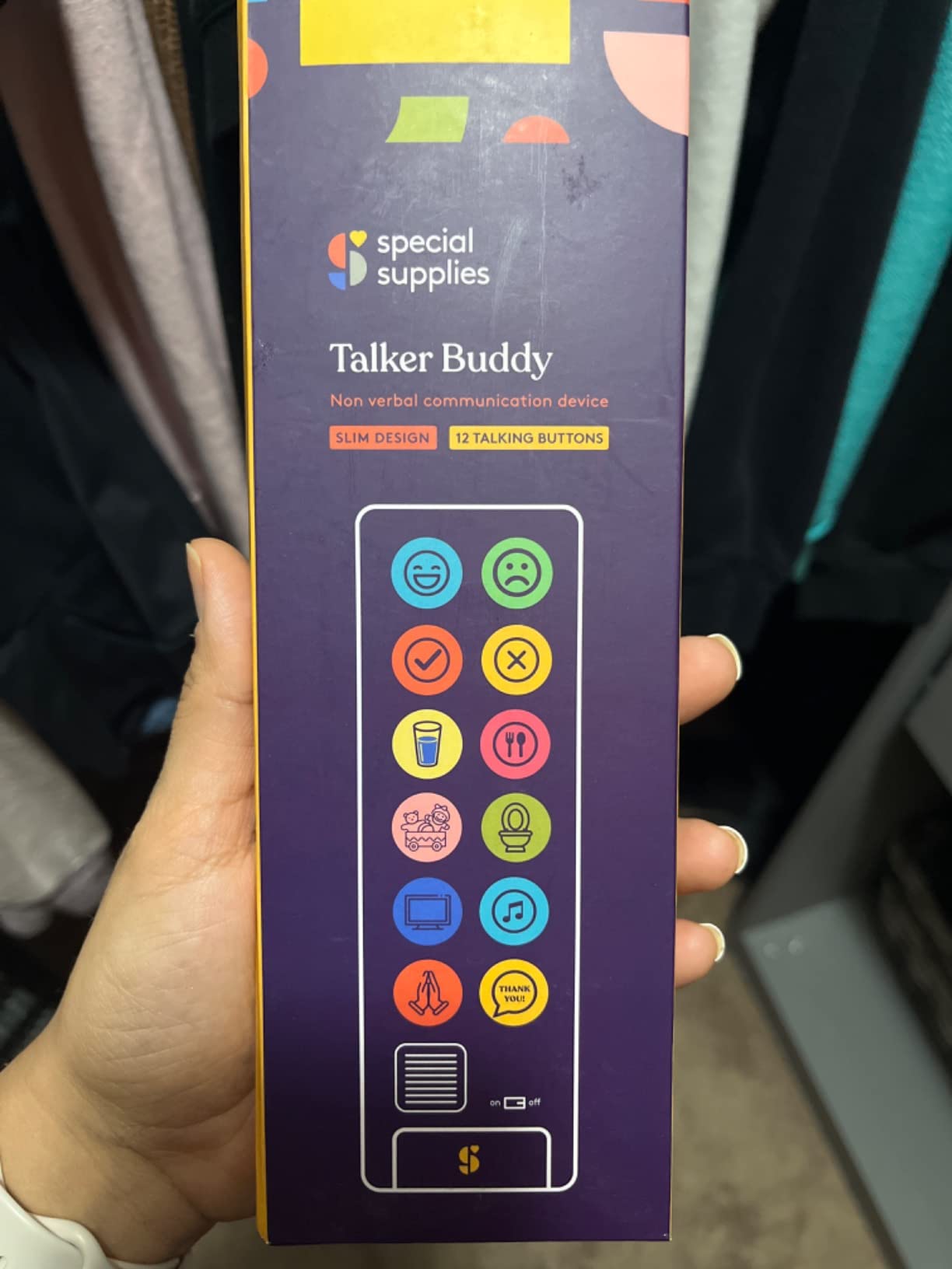 Special Supplies AAC Communication Device for Speech Therapy, Talker Buddy Communication Device for Non Verbal Kids & Adults, Talking Aids for Home or School + Travel Bag (Talker Buddy) customer photo 2