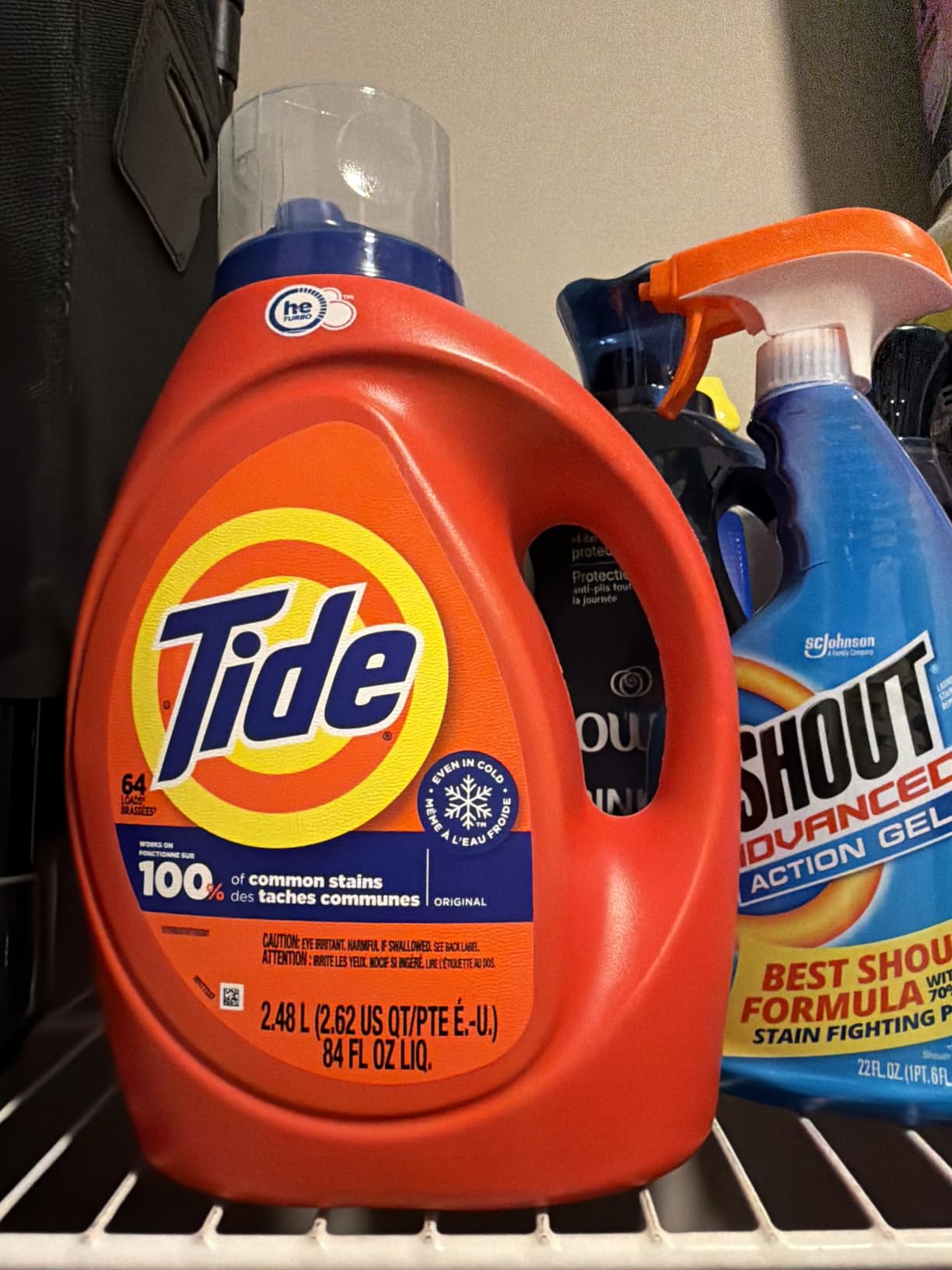 Tide Liquid Laundry Detergent, Original Scent, 125 fl oz, 100 Loads, Boosted Clean Even in Cold Water with Concentrated Washing Soap customer photo 2