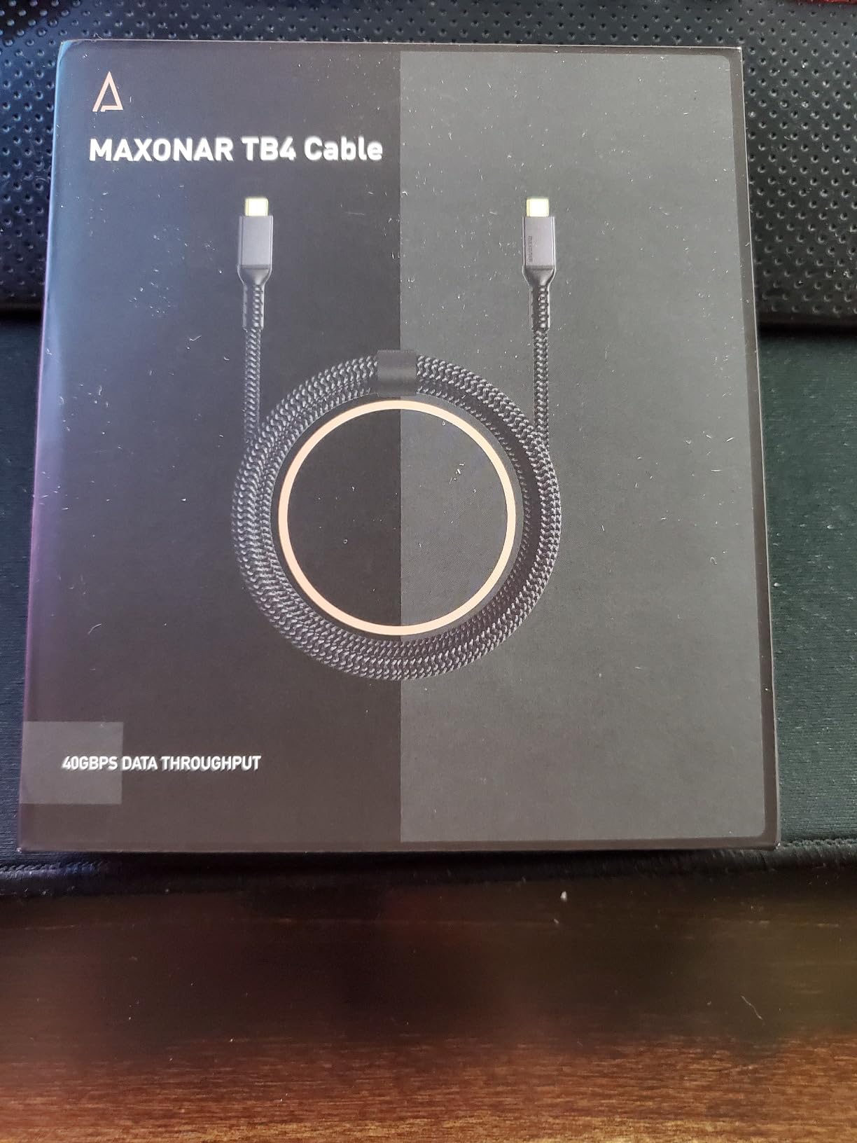 Maxonar 2-Pack USB4 for Thunderbolt 4 Cable, 40Gbps, 240W, 8K 3.3FT customer photo 1