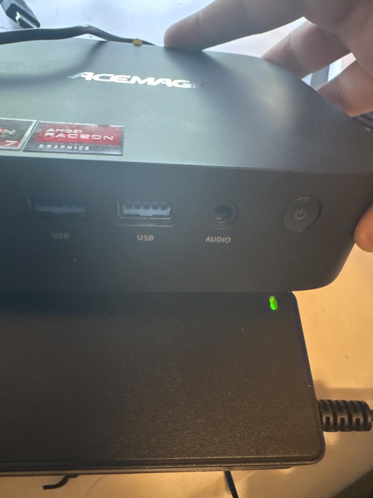ACEMAGIC K1 Gaming Mini PC Ryzen 7 7735HS 24GB 512GB SSD Windows 11 Pro customer photo 1