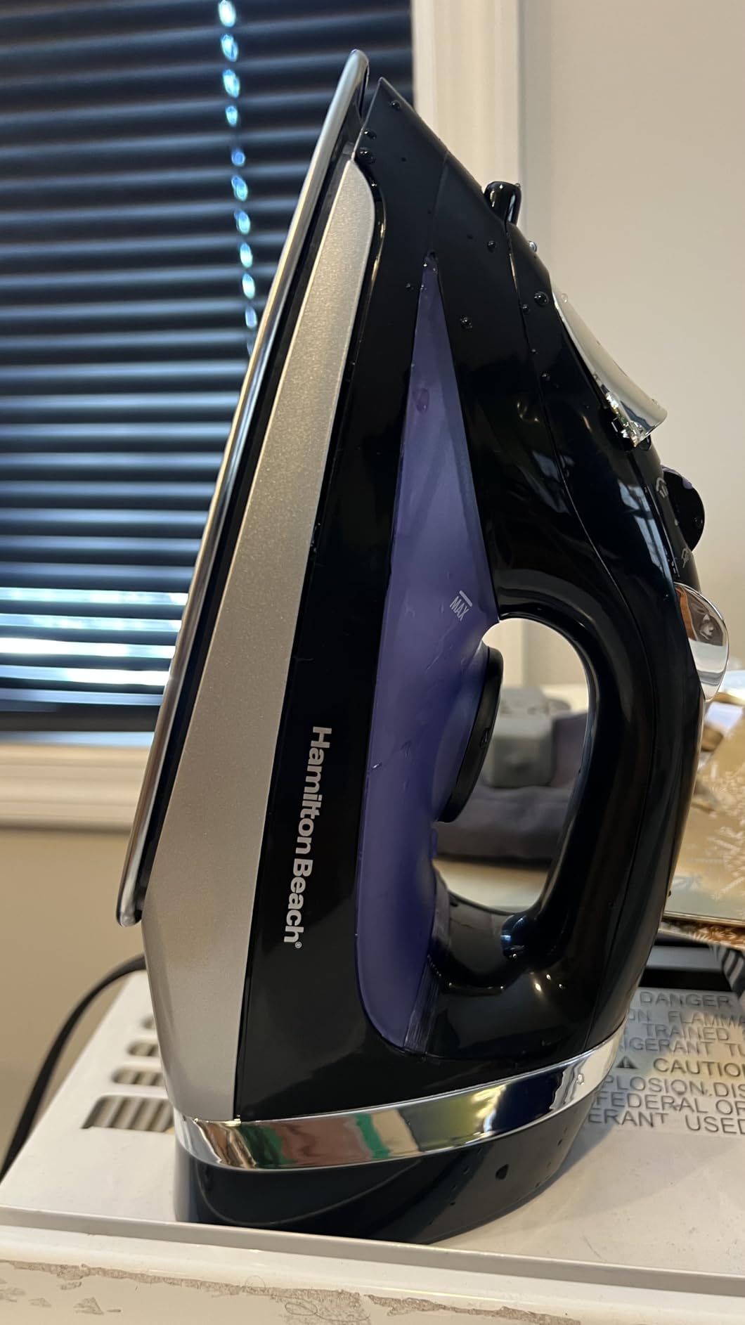 Hamilton Beach Steam Iron for Clothes With Versatile Steam Options customer photo 1