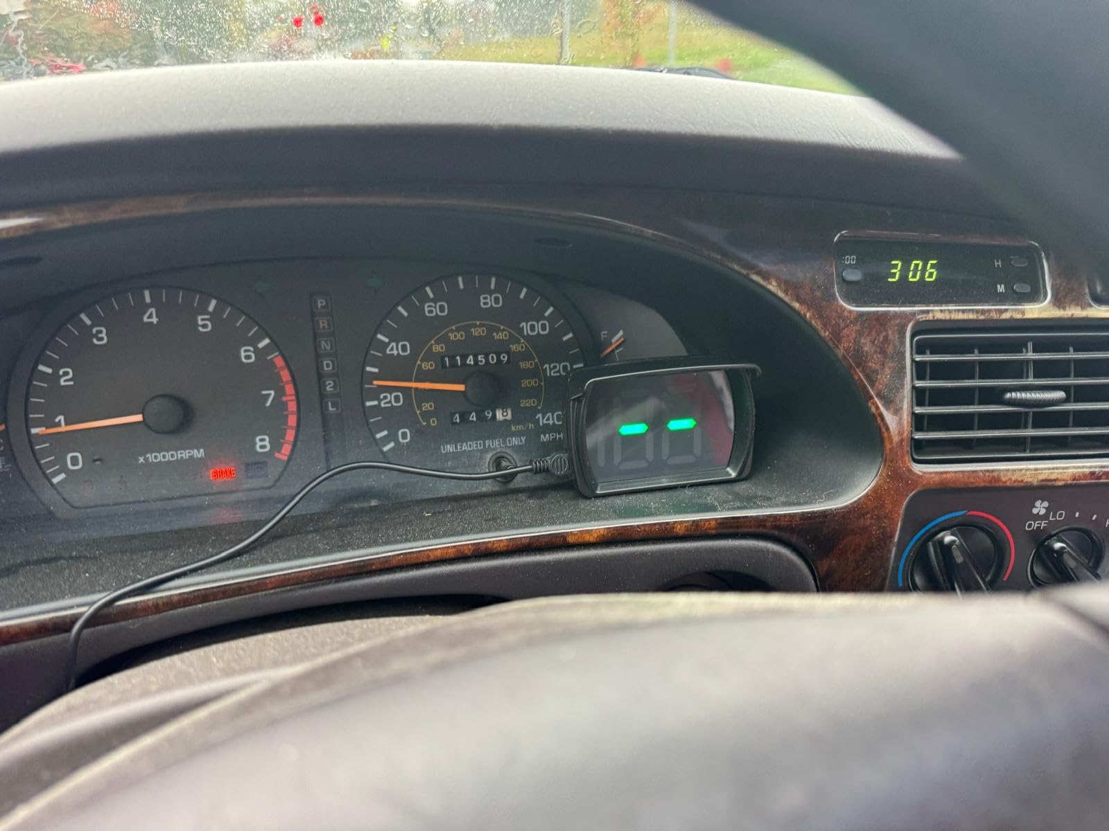 Shkalacar Car HUD Headup Display KM/H MPH GPS Digital Speedometer with LED Large Font Display for Car Truck SUV Motorcycle customer photo 1