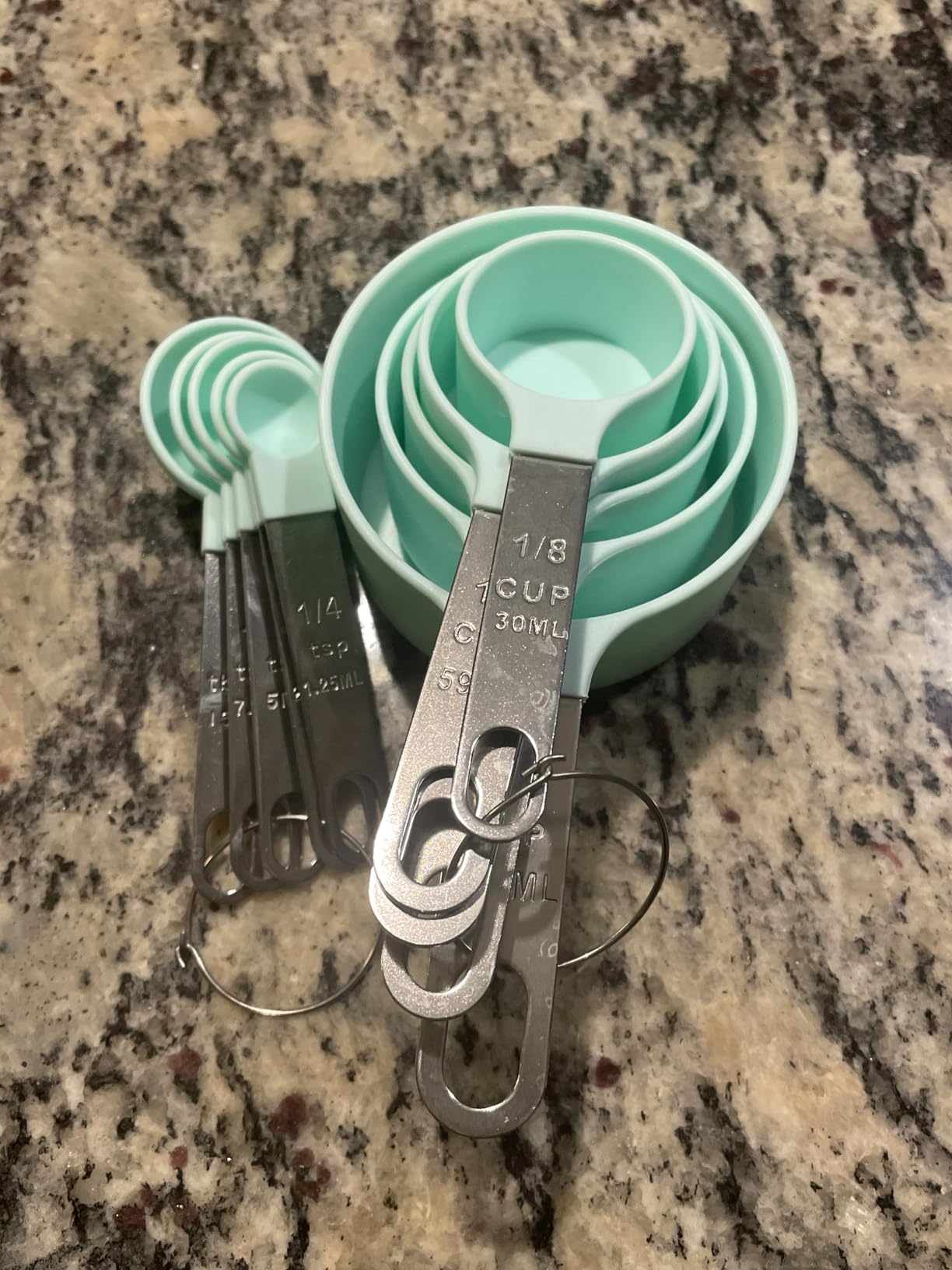 Measuring Cups & Spoons Set, Stackable Cups and Spoons customer photo 1