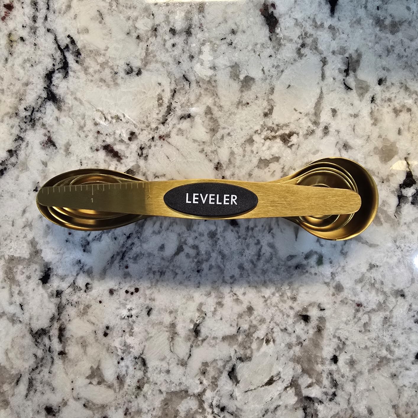 Multicolor Magnetic Measuring Spoons Set with Leveler customer photo 1
