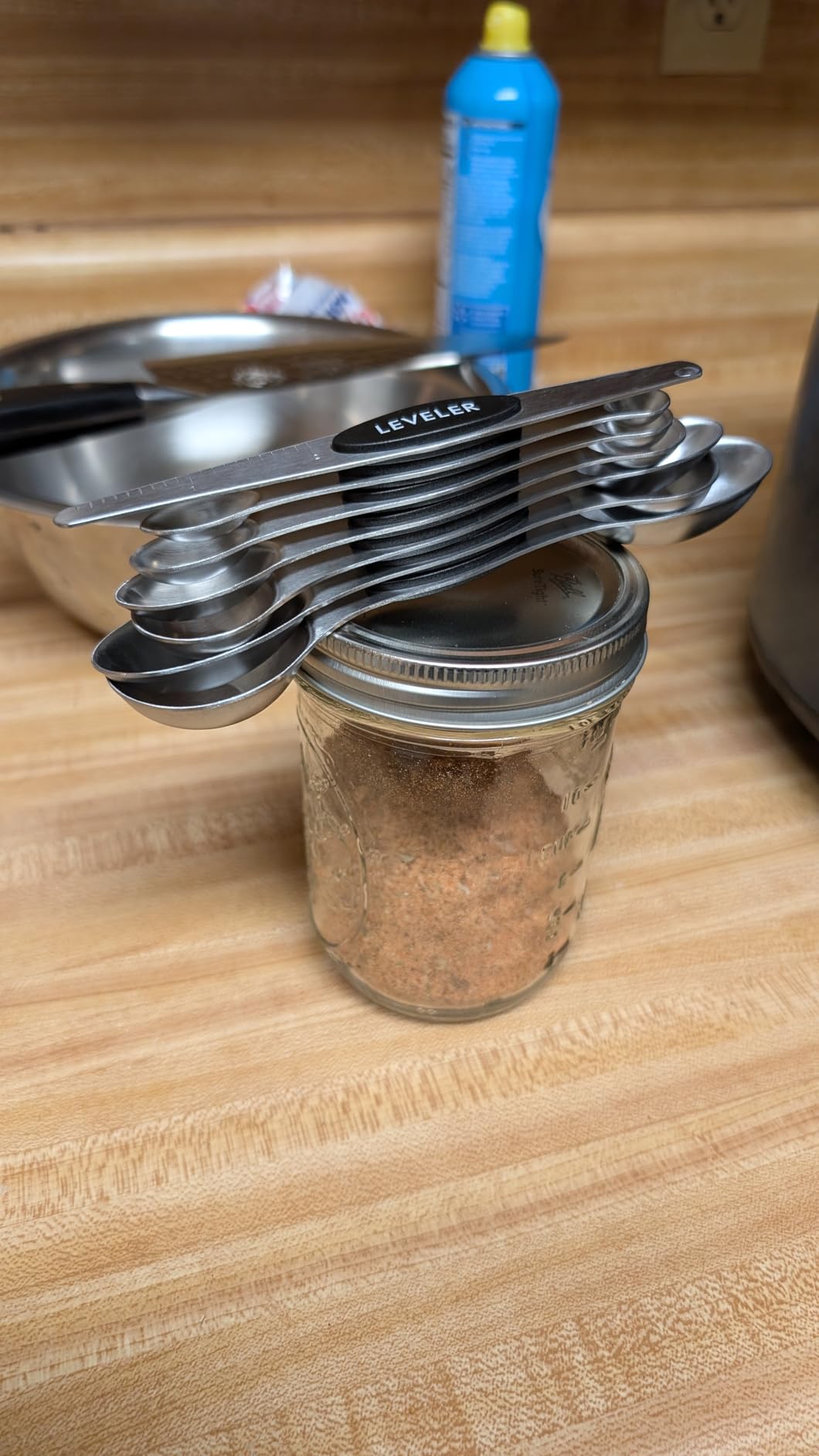 Multicolor Magnetic Measuring Spoons Set with Leveler customer photo 2