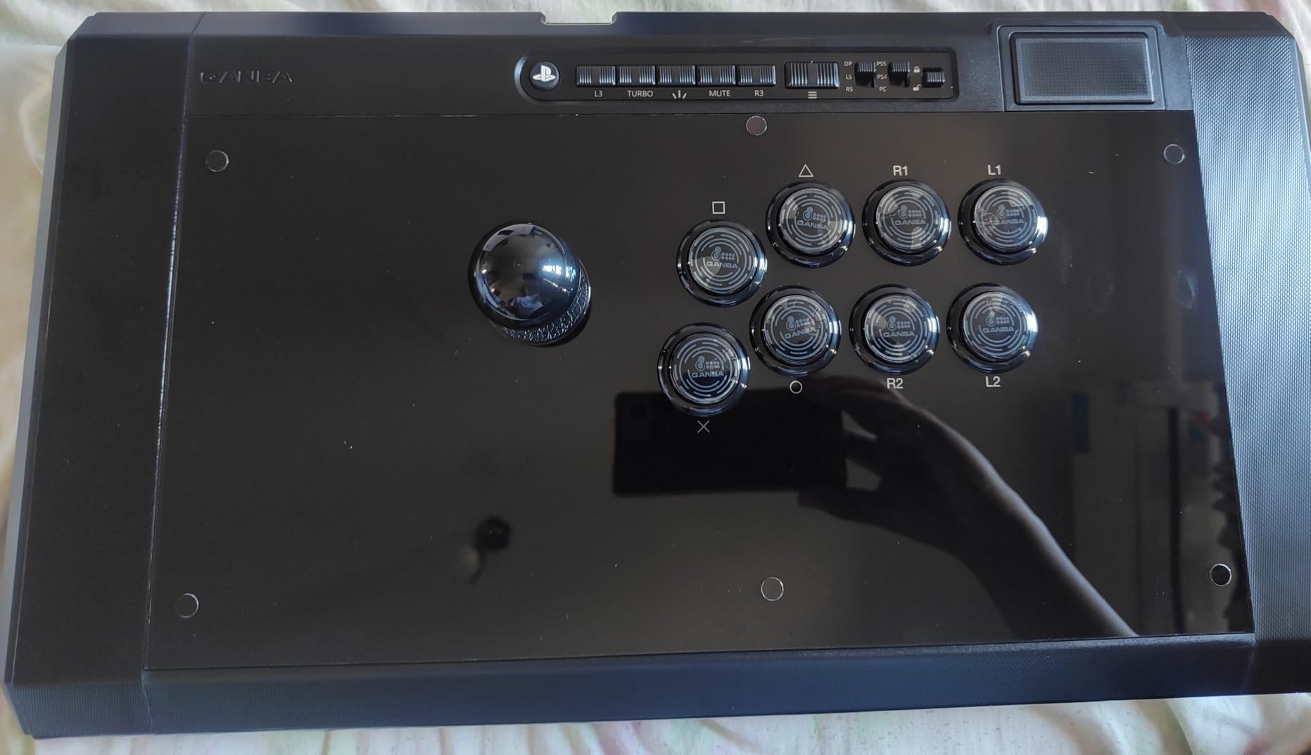 Qanba Q7 Obsidian 2 Wired Joystick for PlayStation 5/4 and PC (Fighting Stick) Officially Licensed Sony Product customer photo 2