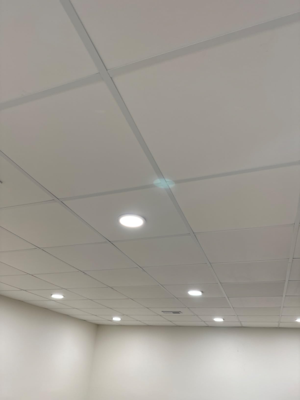 PVC Drop Ceiling Tiles 2x2 ft – Waterproof, Fire-Rated, High-Grade PVC, Easy Lay-in Installation for 15/16