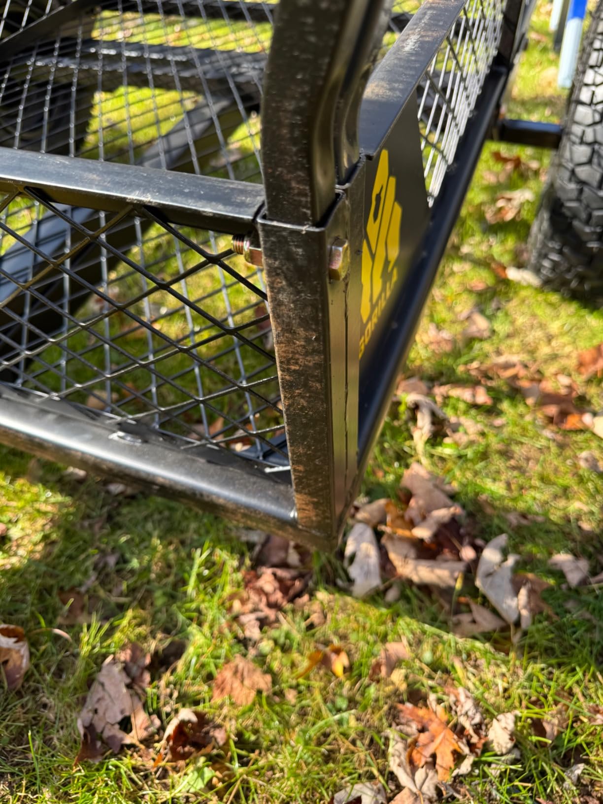 Gorilla Carts Steel ATV Trailer Utility Garden Cart, 1,400 lb. Capacity customer photo 1