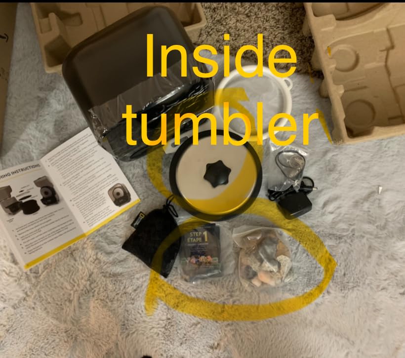 National Geographic Ultra Quiet Rock Tumbler Kit for Kids and Adults customer photo 2