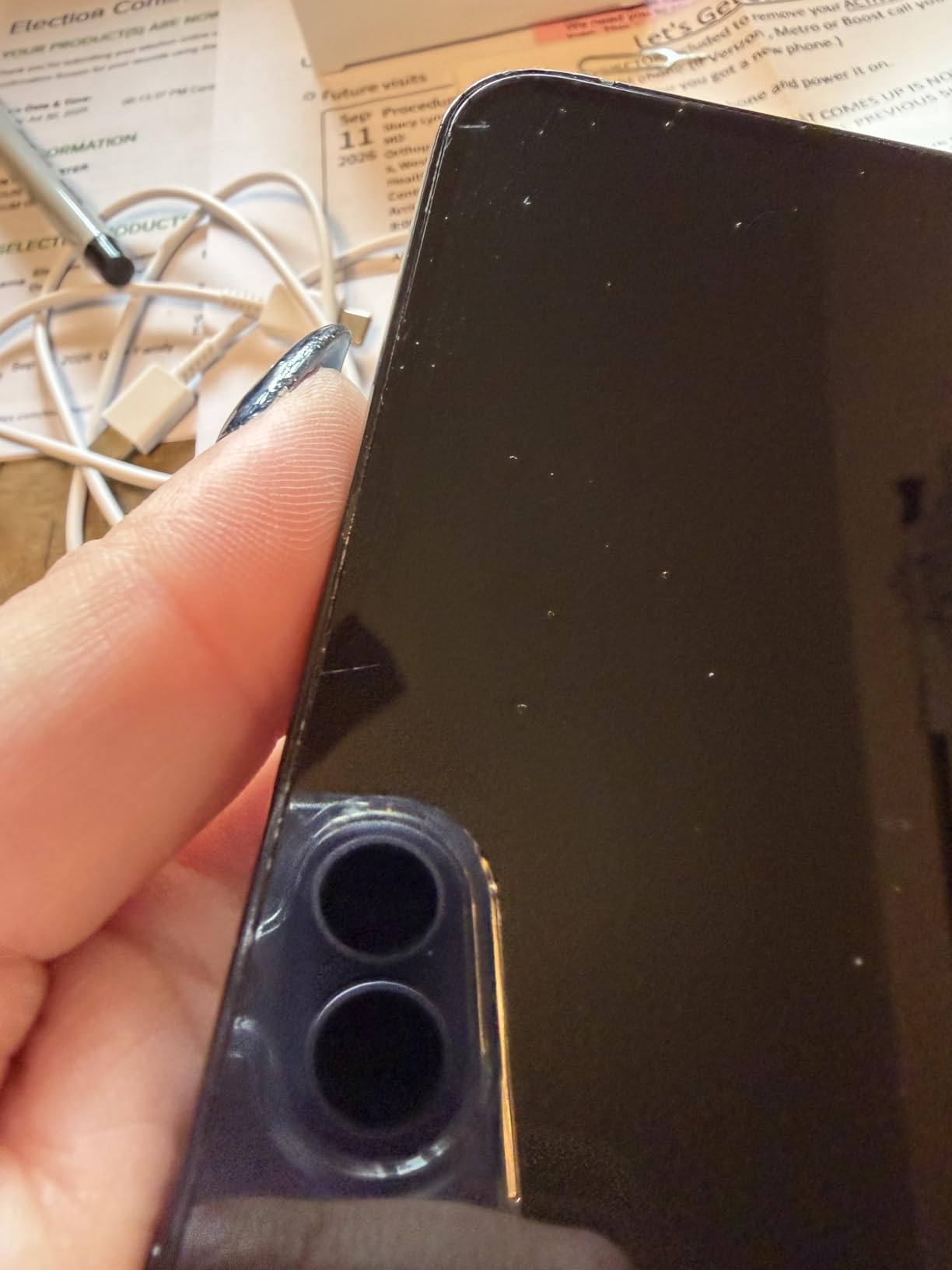 Samsung Galaxy S23+ Plus 5G, US Version, 256GB, Phantom Black - Unlocked (Renewed) customer photo 2