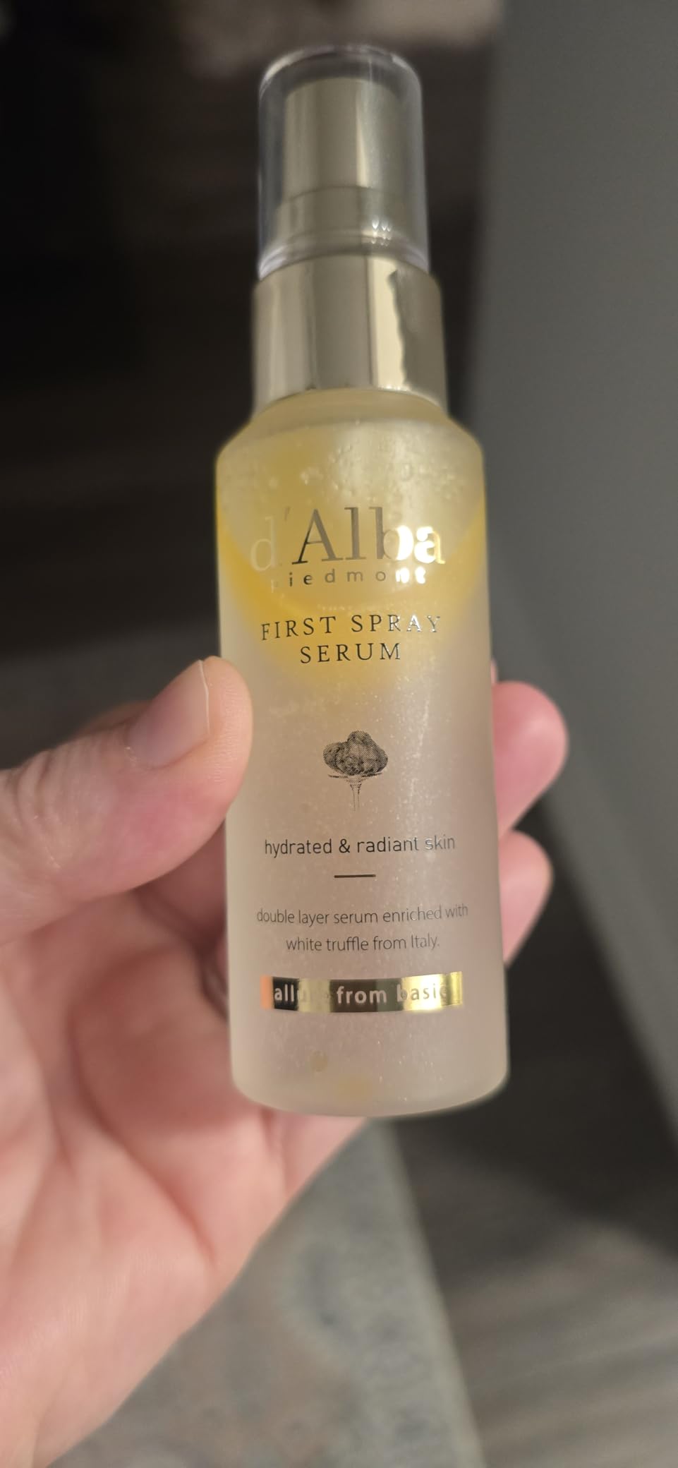 d'alba Piedmont Italian White Truffle First Spray Serum (1.69 fl oz) customer photo 1