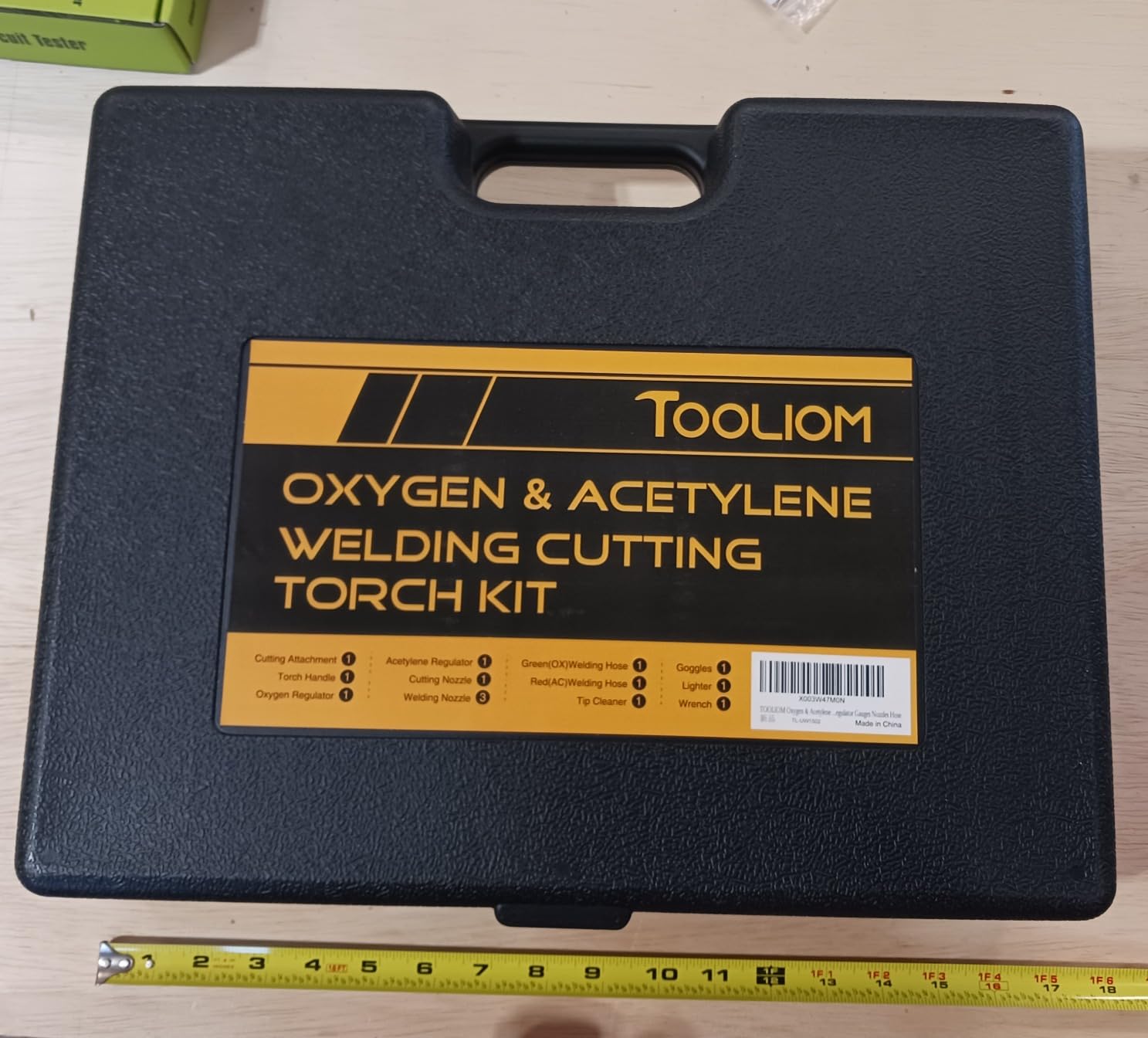 TOOLIOM Oxy Acetylene Torch Kit with CGA-510 and CGA-540 Regulators customer photo 1