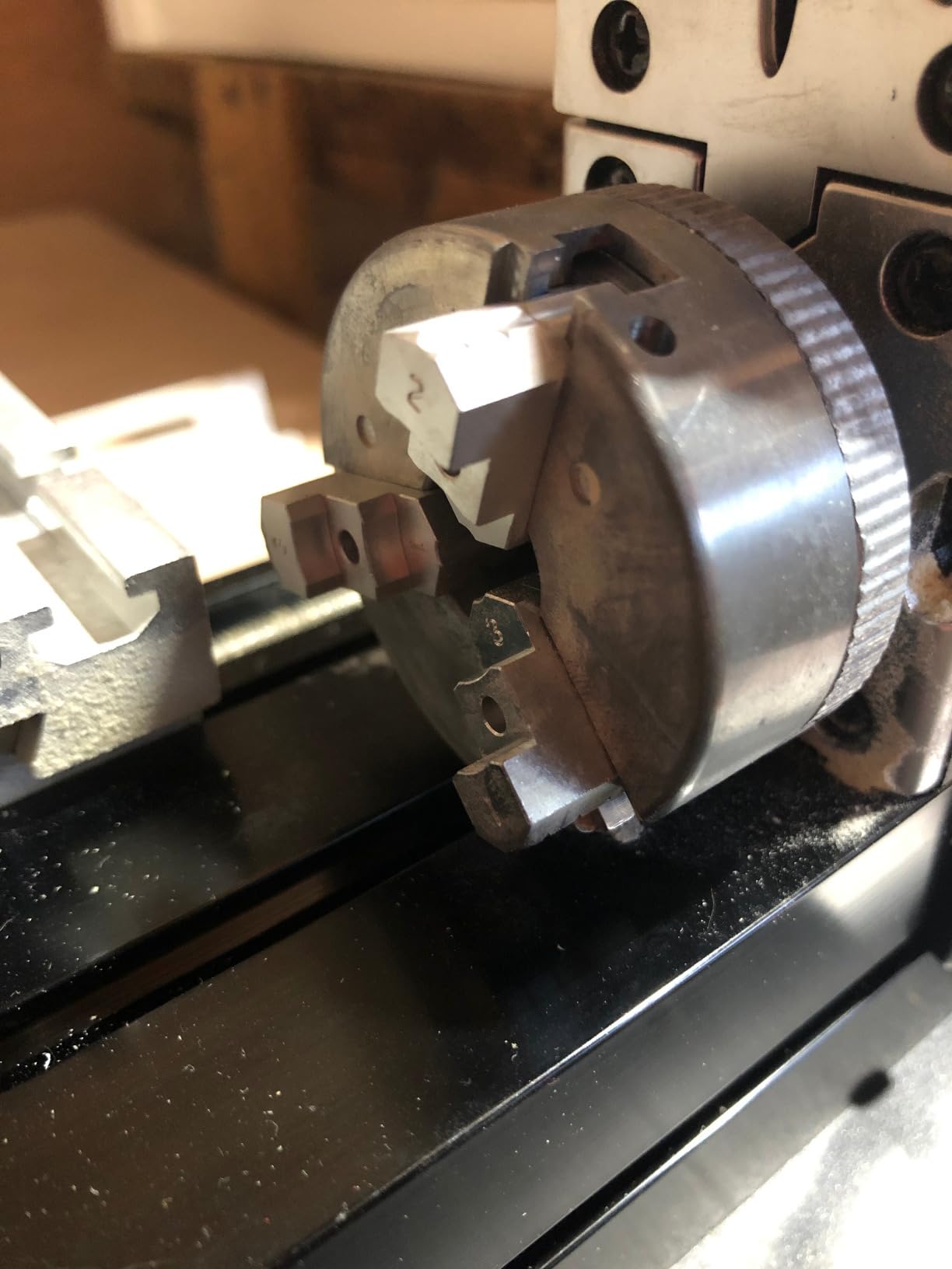 All-Metal Mini Lathe Machine, 20,000RPM 36W with 0.02mm Molded Scale – Small 310mm Desktop for Wood & Soft Metals (Copper, Aluminum) in DIY, Model Making, Crafts & Education customer photo 1