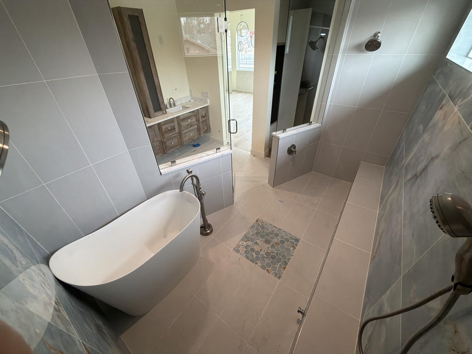 51'' Japanese Soaking Tub, Stone Resin Free Standing Tub customer photo 2