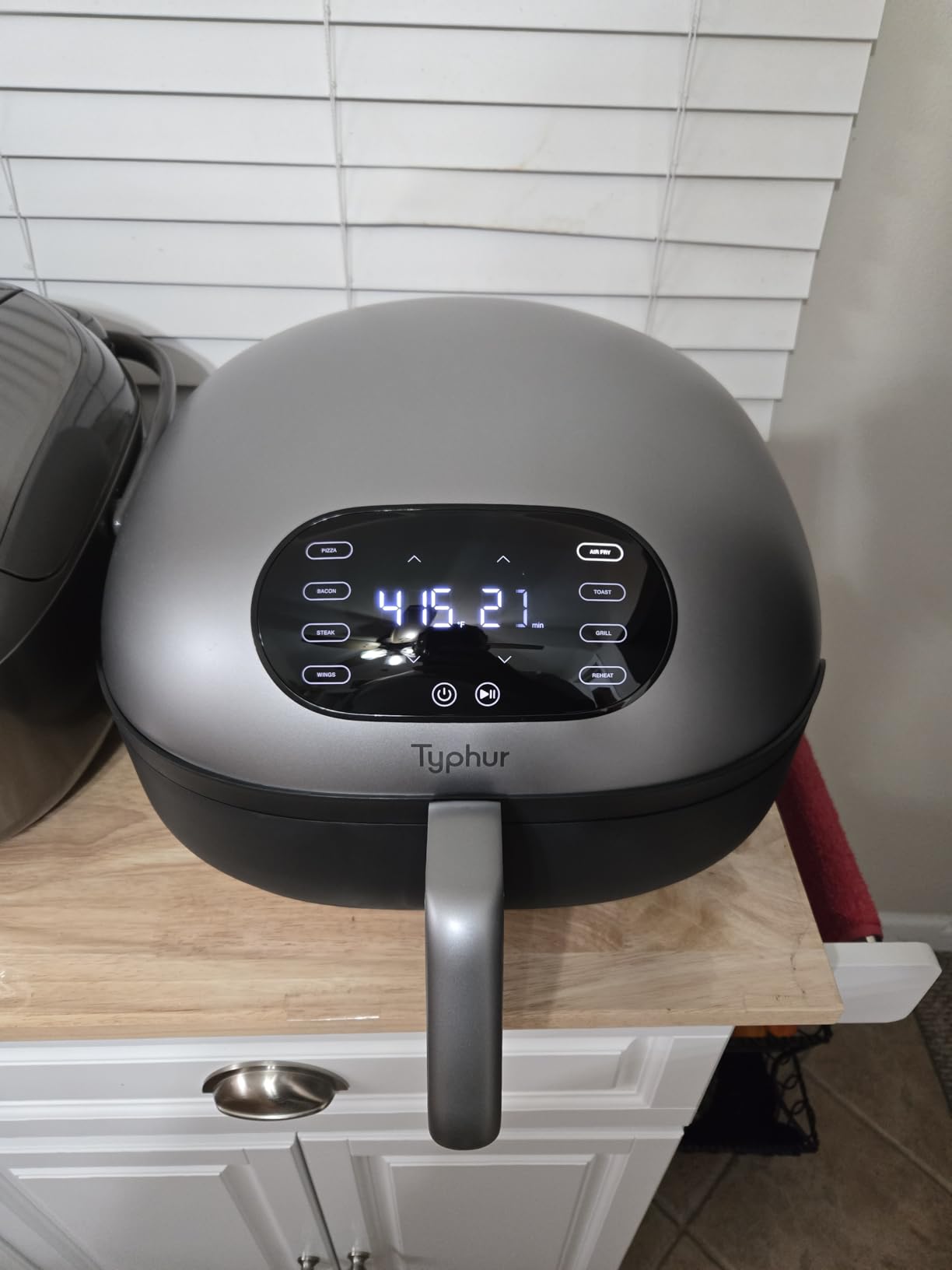 Typhur Dome 2 Large AI Smart Air Fryer, 15-in-1 Dual Heating, Self-Cleaning customer photo 1