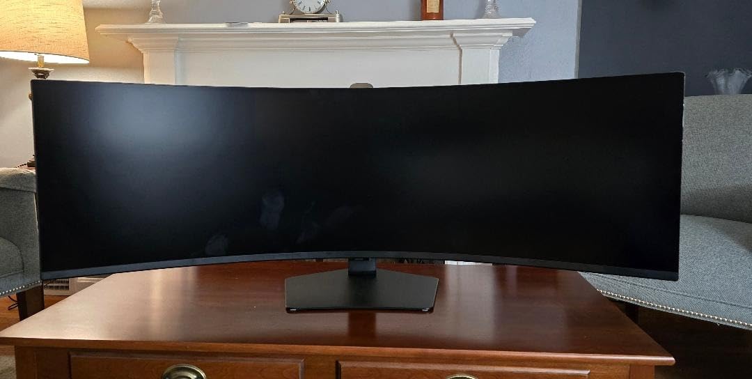 Samsung 49” Odyssey G9 Series DQHD 1000R Curved Gaming Monitor, 1ms(GtG), VESA DisplayHDR 1000, 240Hz, AMD FreeSync Premium Pro, Height Adjustable Stand, Ultrawide Screen, LS49CG954ENXZA, 2024 customer photo 1