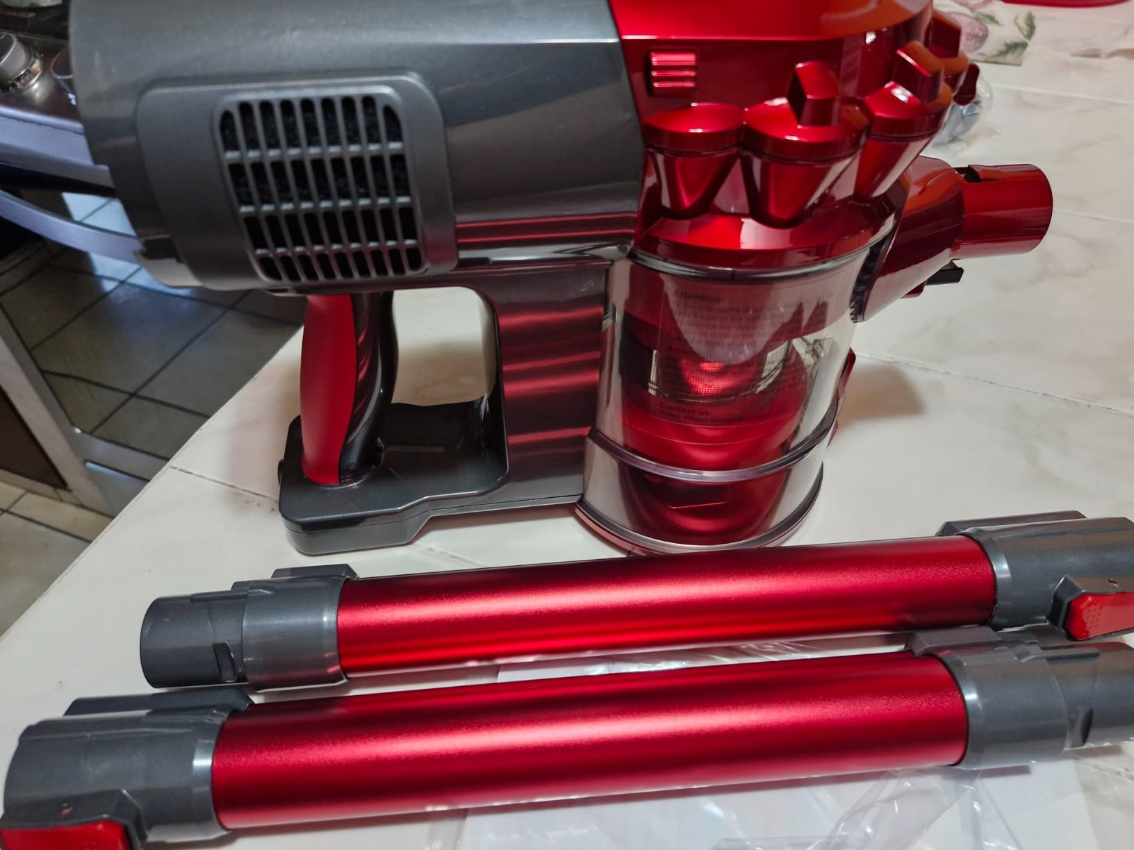 elezon A200 Cordless Vacuum Cleaner, Stick Vacuum with Powerful Suction, Max 38 Mins Runtime, Rechargeable Battery, HEPA Filter, Portable Lightweight Vacuum Cleaners for Home, Hard Floor, Pet Hair customer photo 2