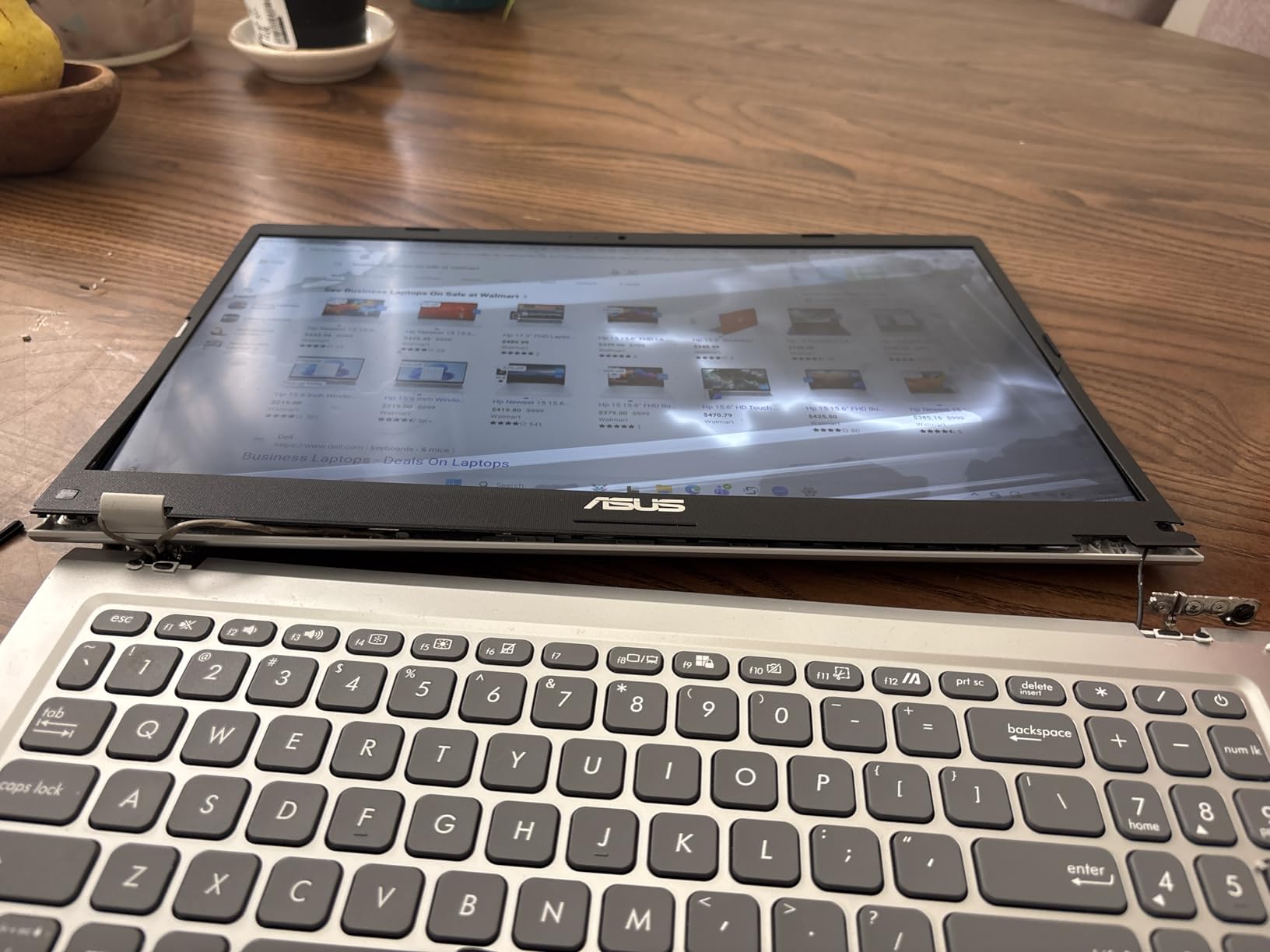 ASUS Vivobook 15.6” FHD Laptop, AMD Ryzen 3 3250U, 8GB RAM, 128GB SSD, Windows 11 Home, Transparent Silver, M515DA-WS33 customer photo 1