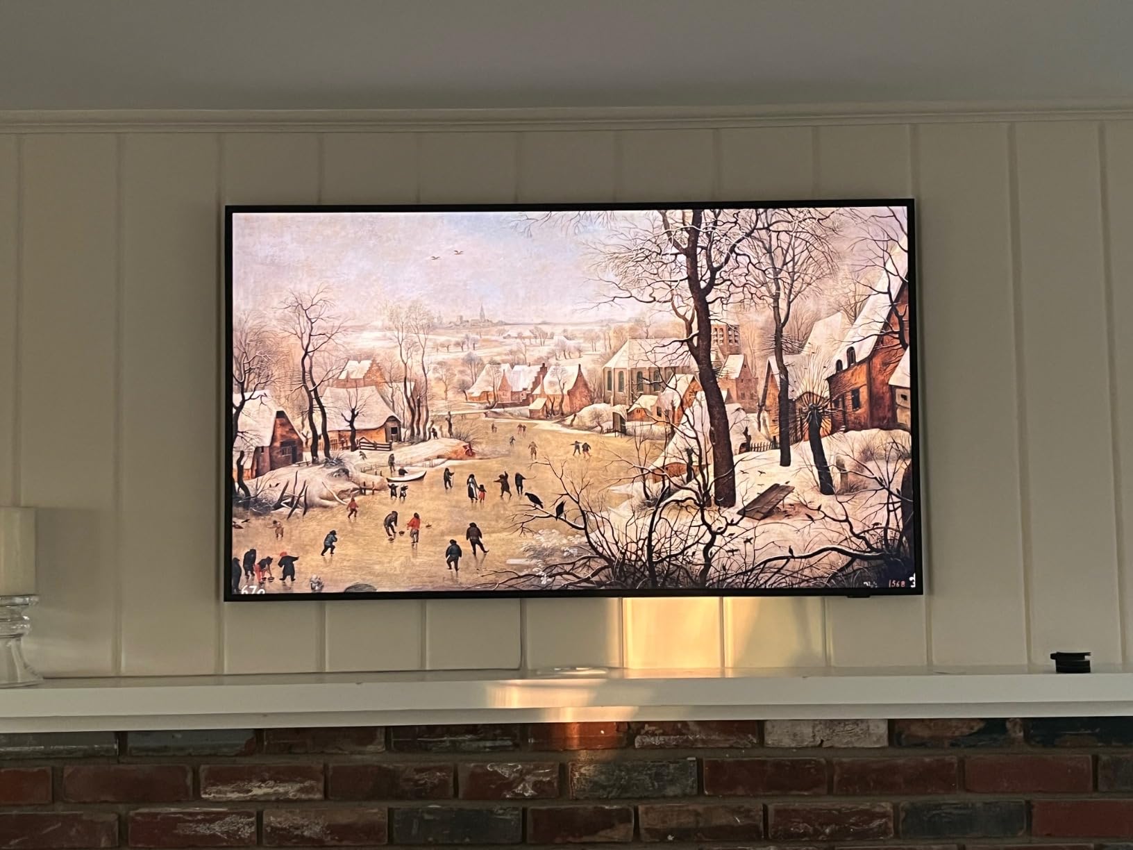 Samsung 50-Inch Class QLED 4K LS03D The Frame Series Quantum HDR Smart TV w/Dolby Atmos, Art Mode, Anti-Reflection, Customizable Frame, Slim Fit Wall Mount with Alexa Built-in (QN50LS03D, 2024 Model) customer photo 1