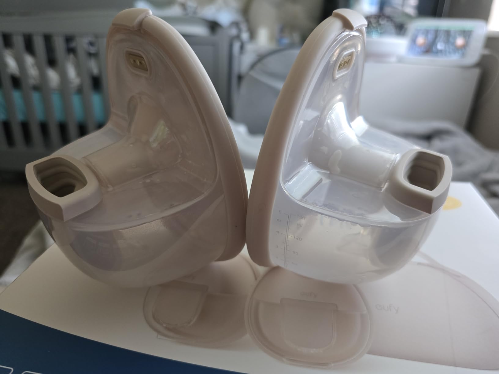 eufy Heated Wearable Breast Pump S1 Pro, Charging Case, Hands-Free customer photo 1