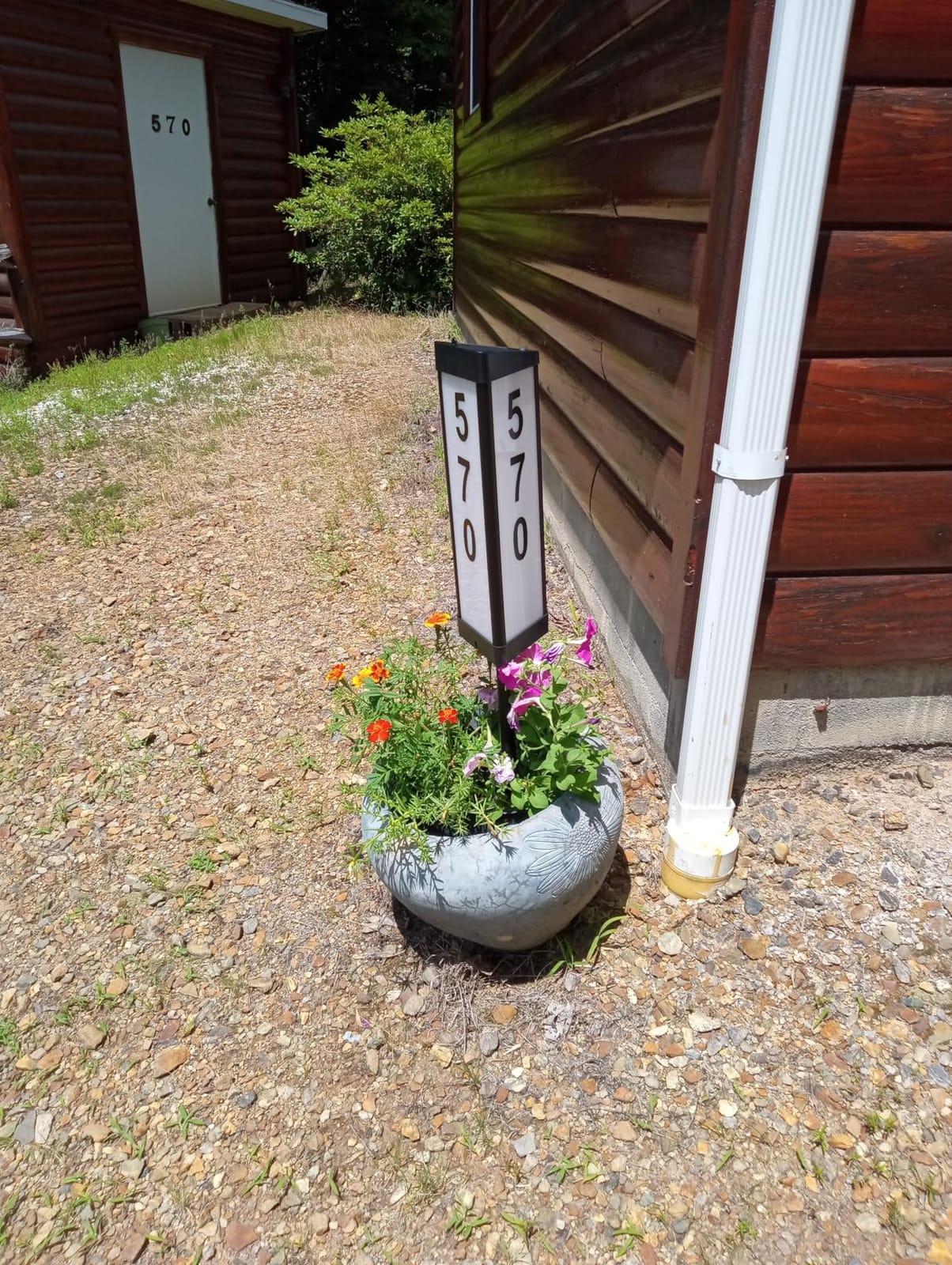 Double Side Solar Address Numbers, Lighted House Numbers for Outside customer photo 2