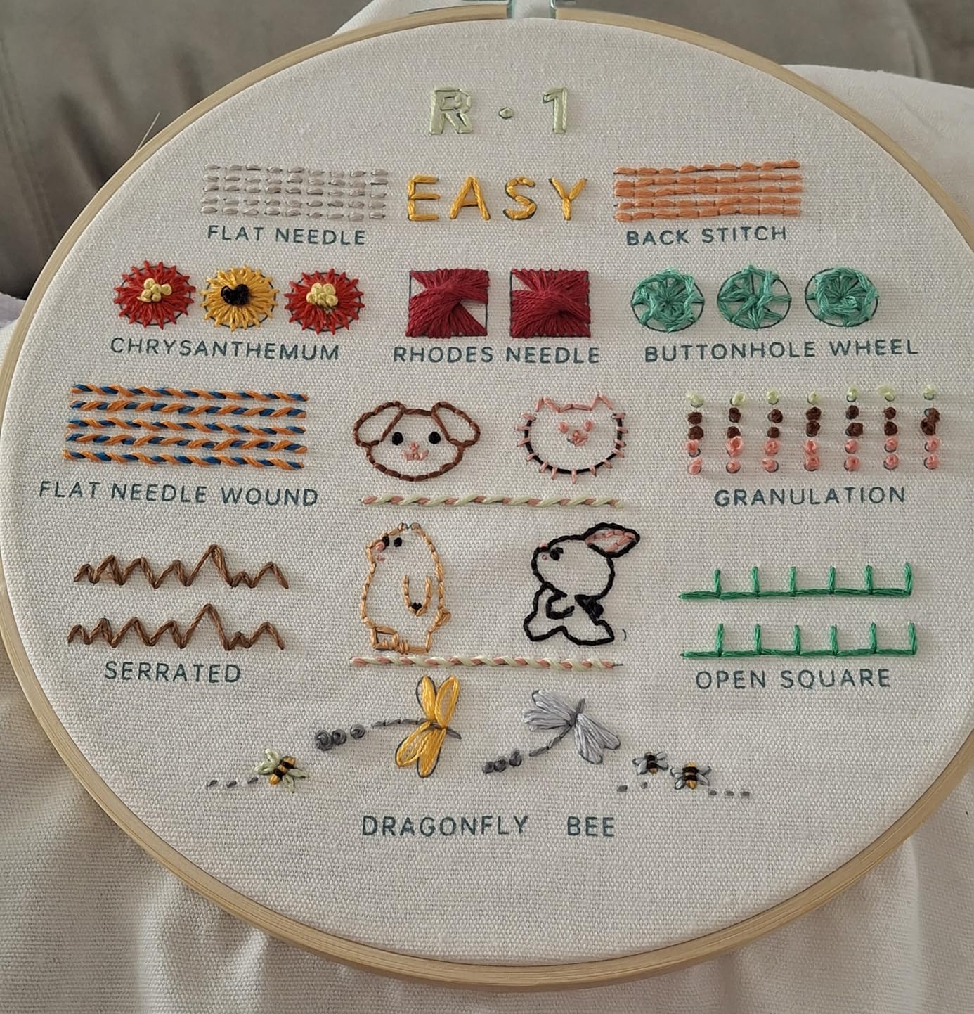 CYANFOUR Embroidery Kit for Beginners with Step-By-Step Guidance & Videos customer photo 1