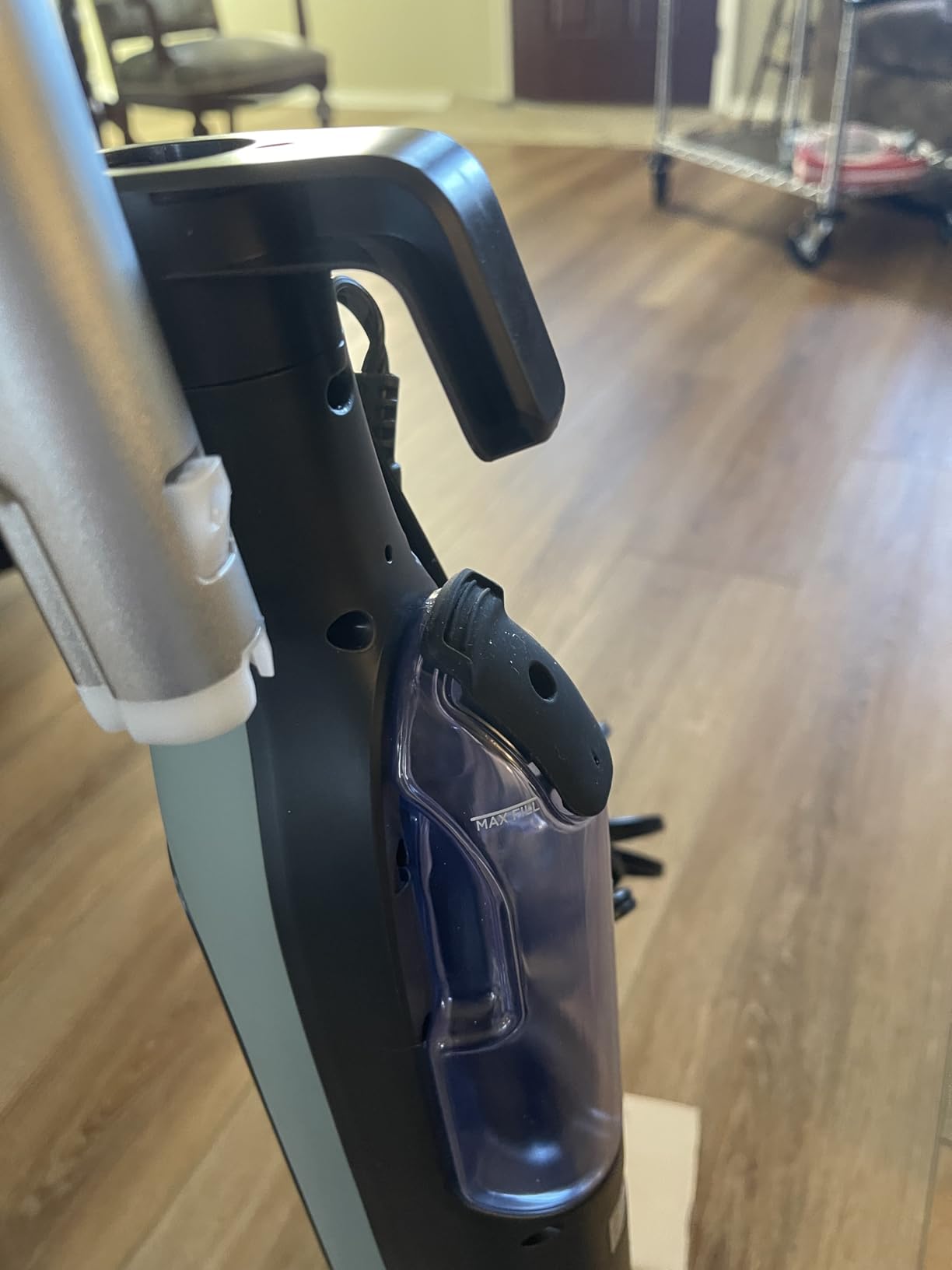 Shark Steam & Scrub Steam Mop, All-in-One Hard Floor Cleaner, Grey, S8001 customer photo 2