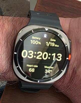 Samsung Galaxy Watch Ultra (2024) 47mm LTE AI Smartwatch w/Energy Score, Wellness Tips, Heart Rate Tracking, Sleep Monitor, Fitness Tracker, GPS,Titanium Silver [US Version, 1Yr Manufacturer Warranty] customer photo 2