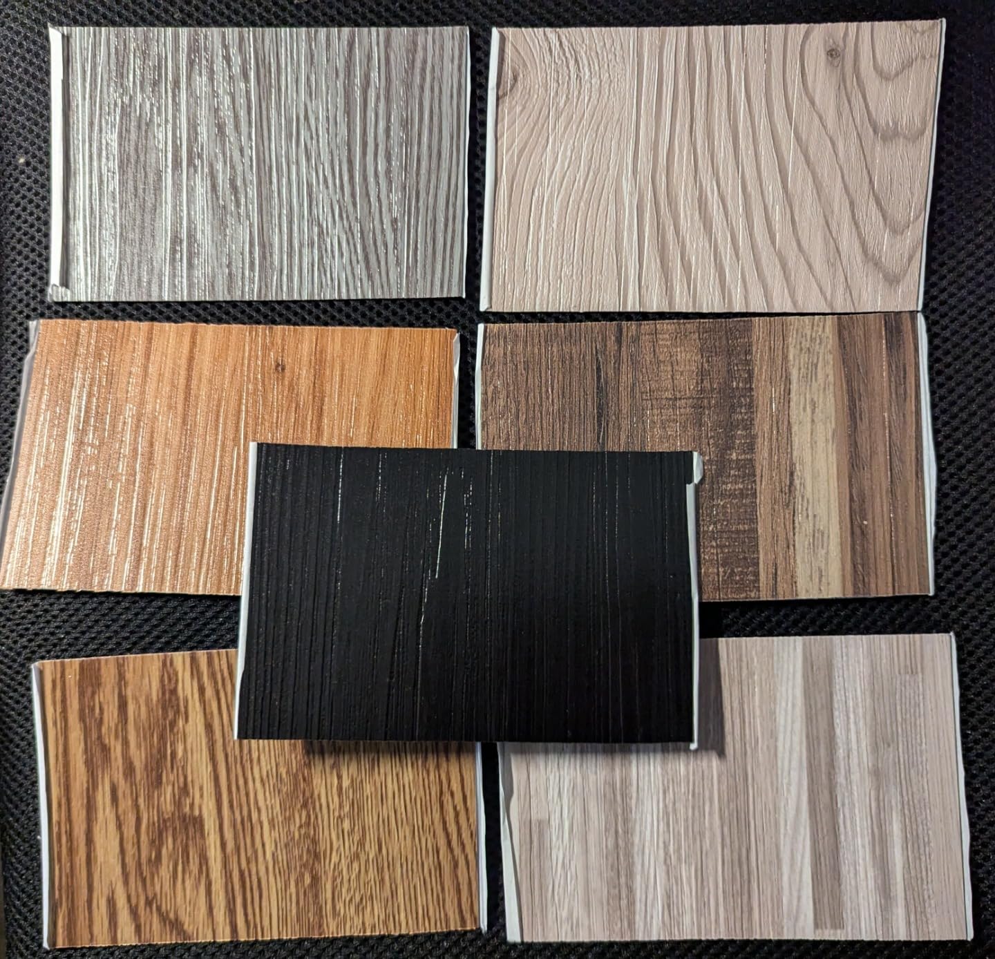 36-Pack 54 Sq.ft Peel and Stick Floor Tiles,Black Vinyl Flooring Wood Plank,Self-Adhesive Waterproof for Bedroom, Kitchen, Living Room Home Decor customer photo 1