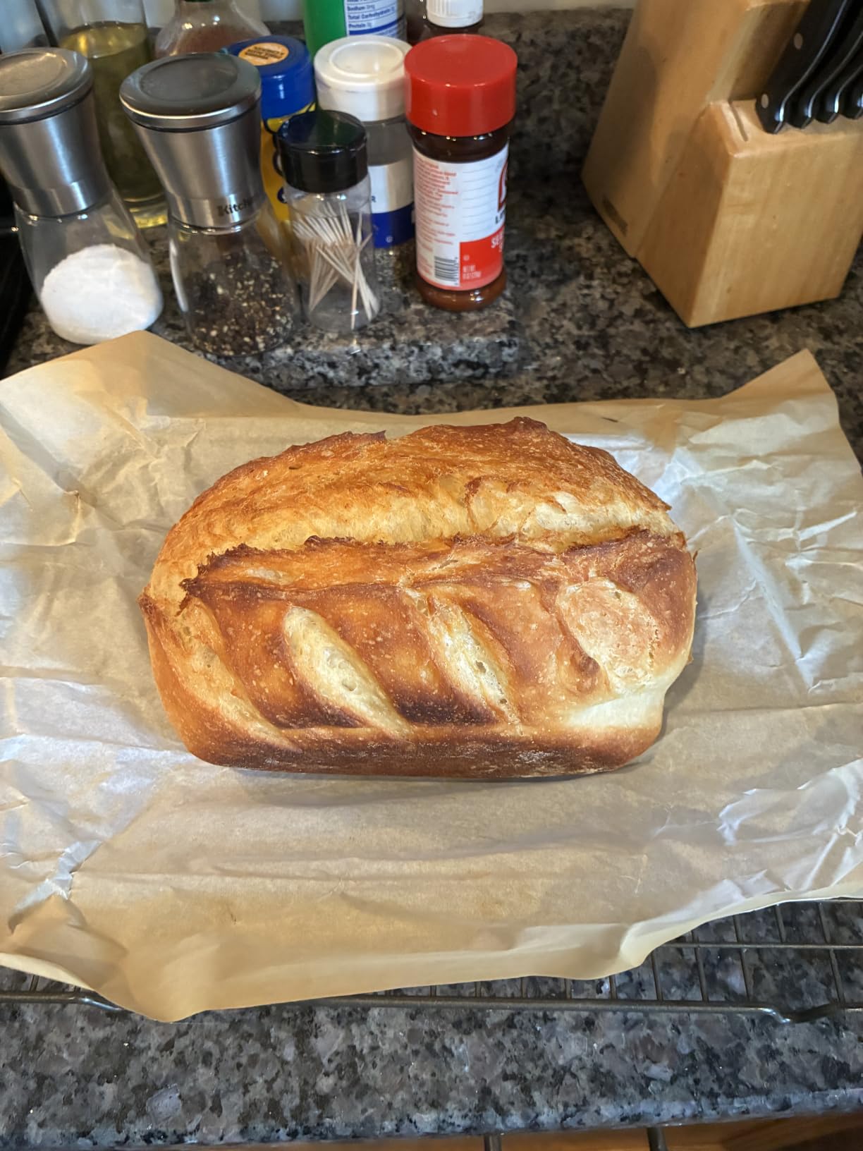 Northriver Casting 9×5 Inch Cast Iron Loaf Pan with Lid | Bread Baking Pan | Even Heat Distribution for Homemade Bread, Cake, and Meatloaf | 2 Piece Set customer photo 1